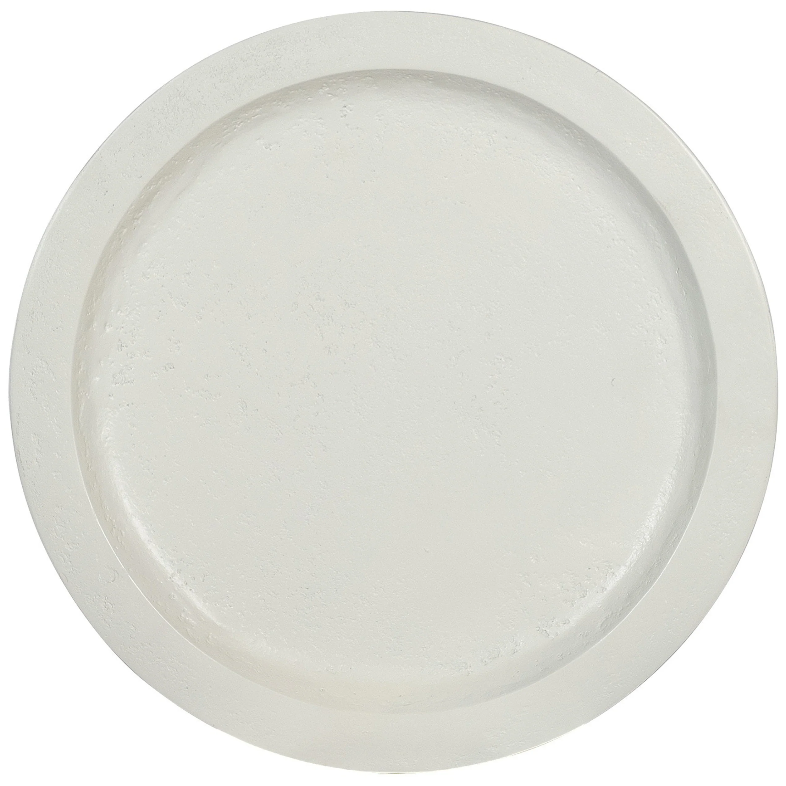 Amelia Round End Table, White - Image 3