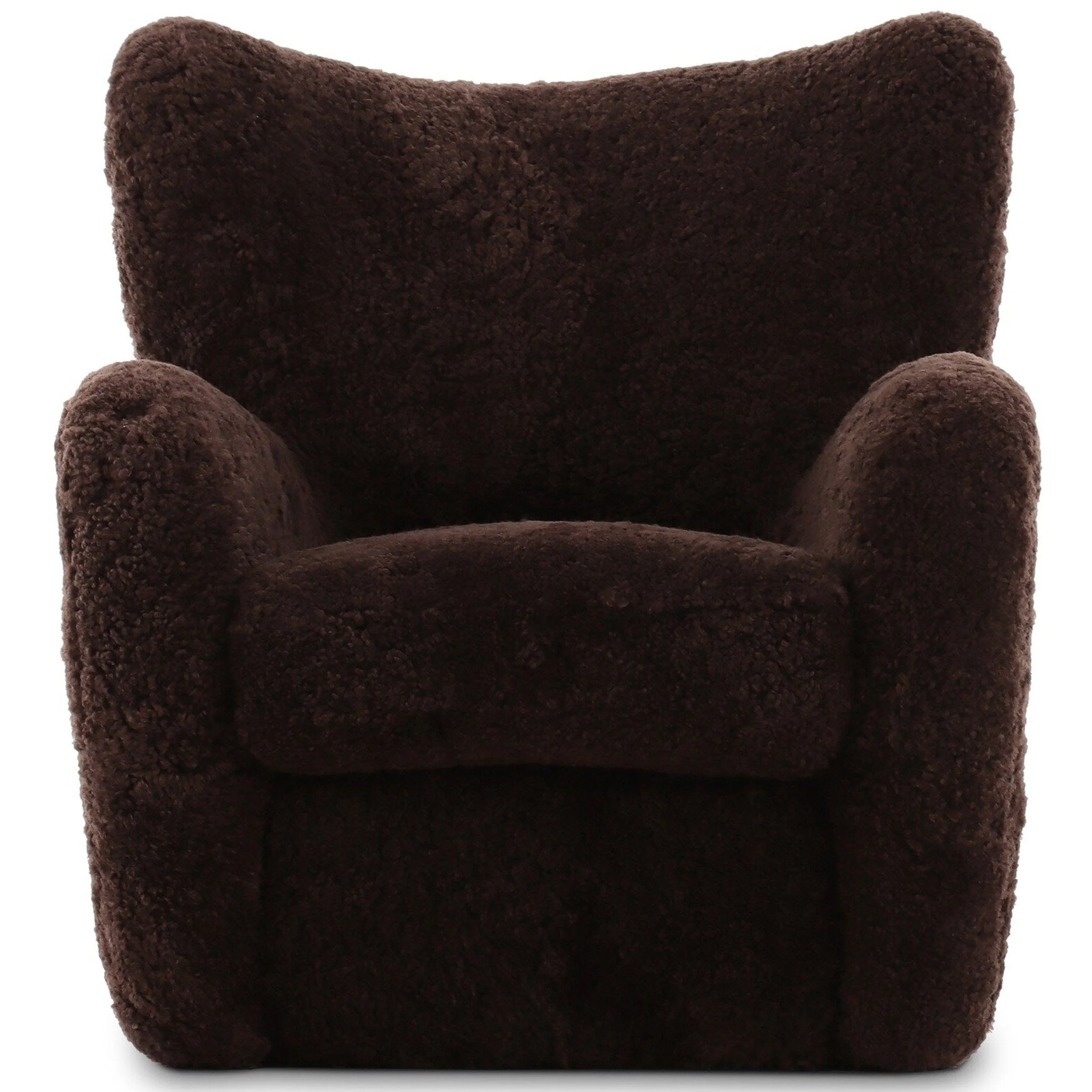 Amelie Chair, Cocoa Shearling by Four Hands - Image 2