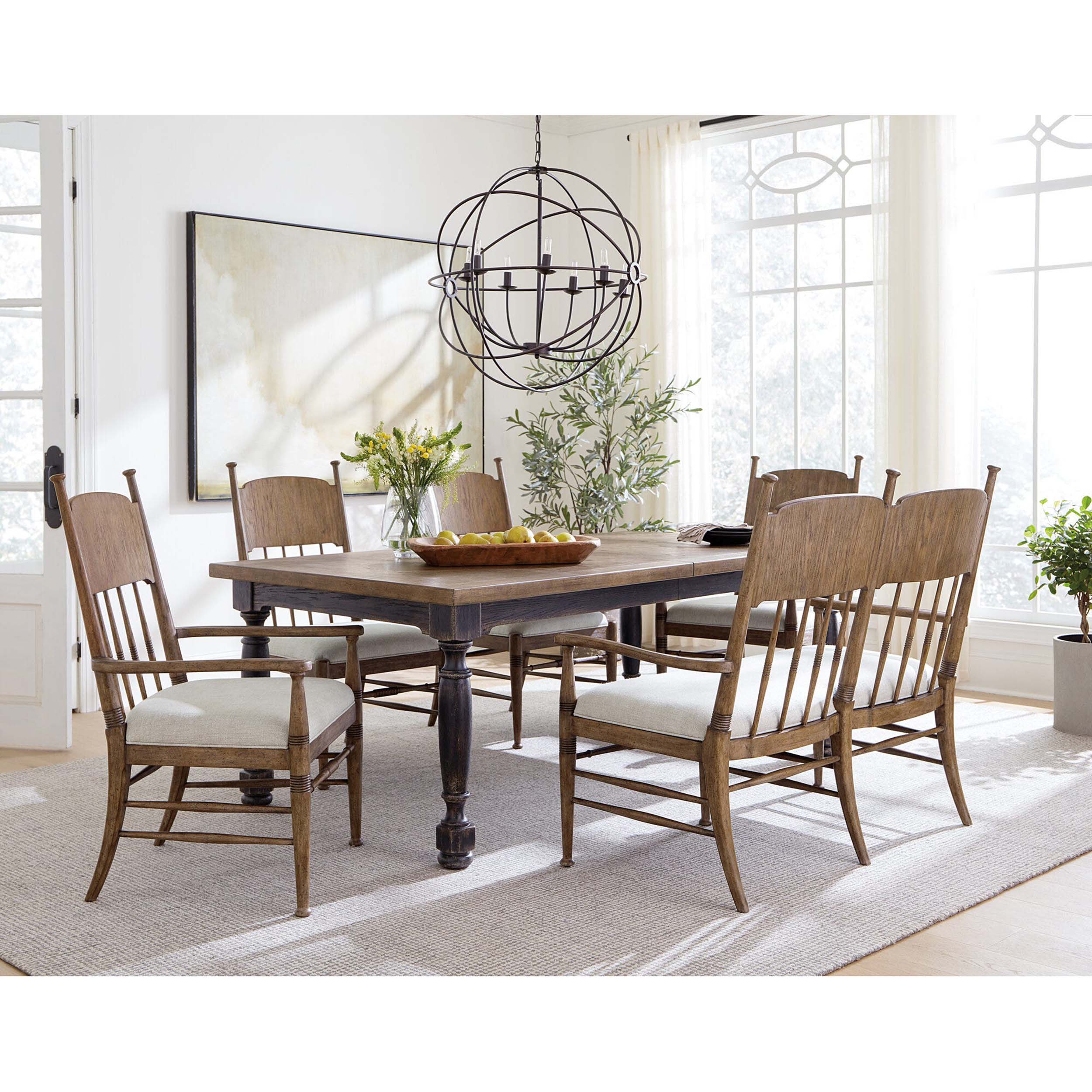 Americana Leg Dining Table, Molasses - Image 7