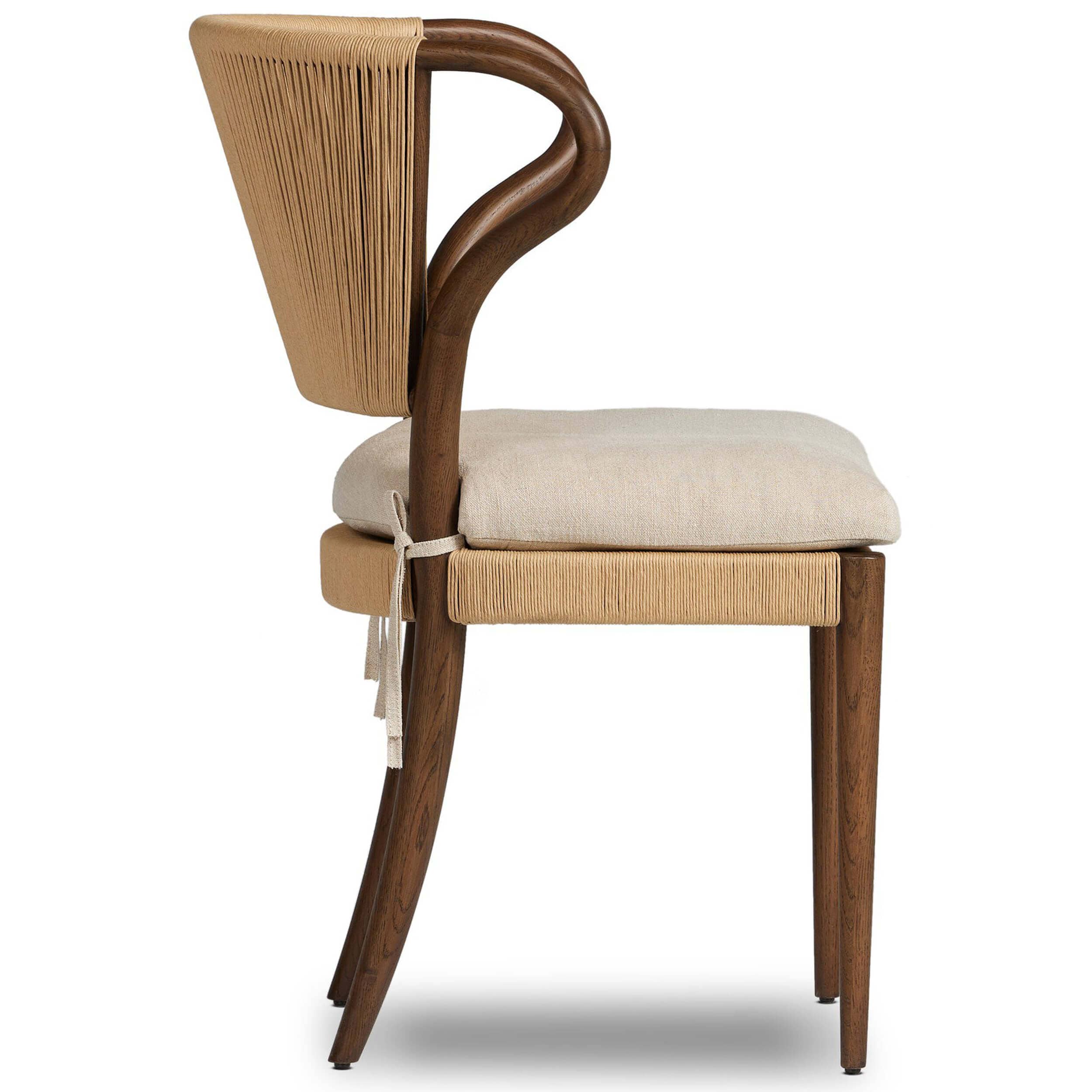 Amira Dining Chair, Broadway Dune, Set of 2 by Amber Lewis x Four Hands - Image 3