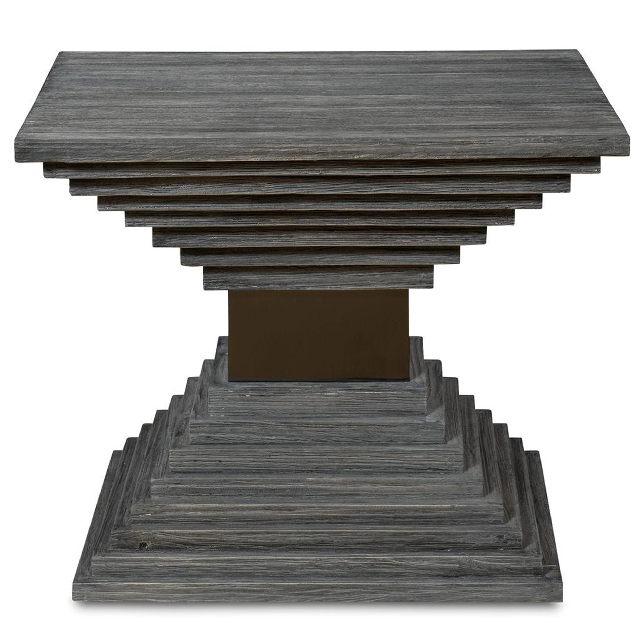 Andes Accent Table, Black Nickel - Image 2