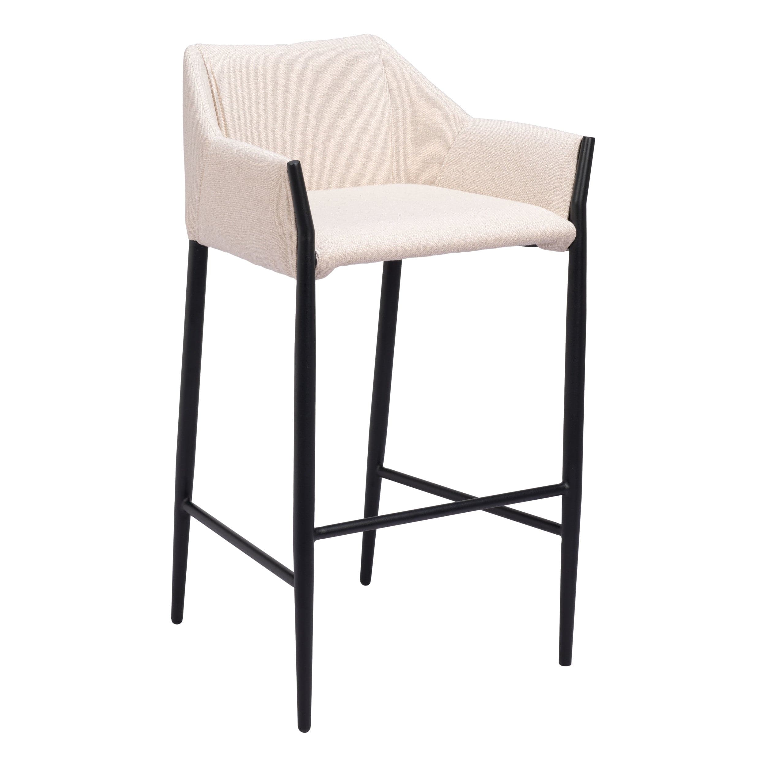 Andover Bar Stool, Beige