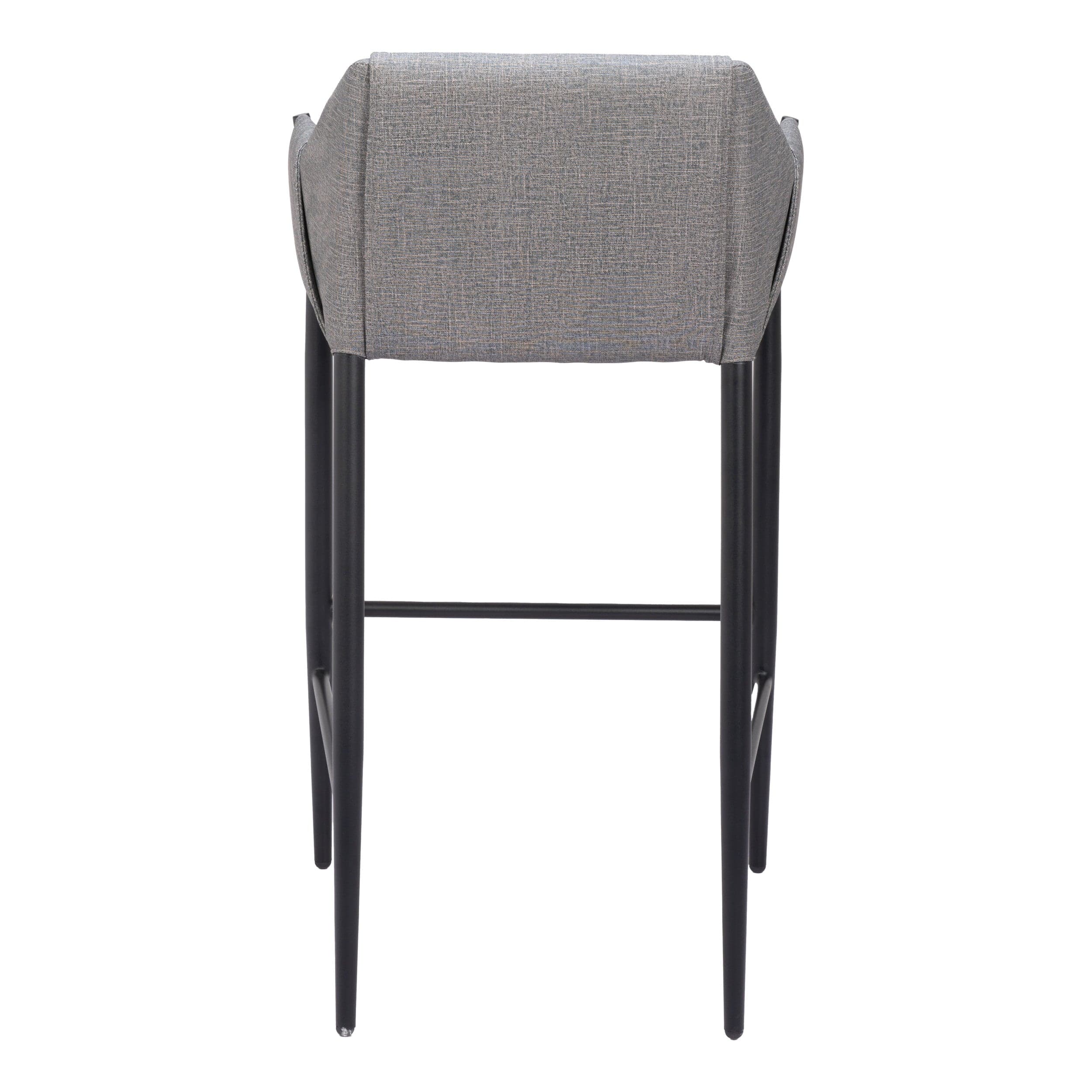 Andover Bar Stool, Slate Gray - Image 3