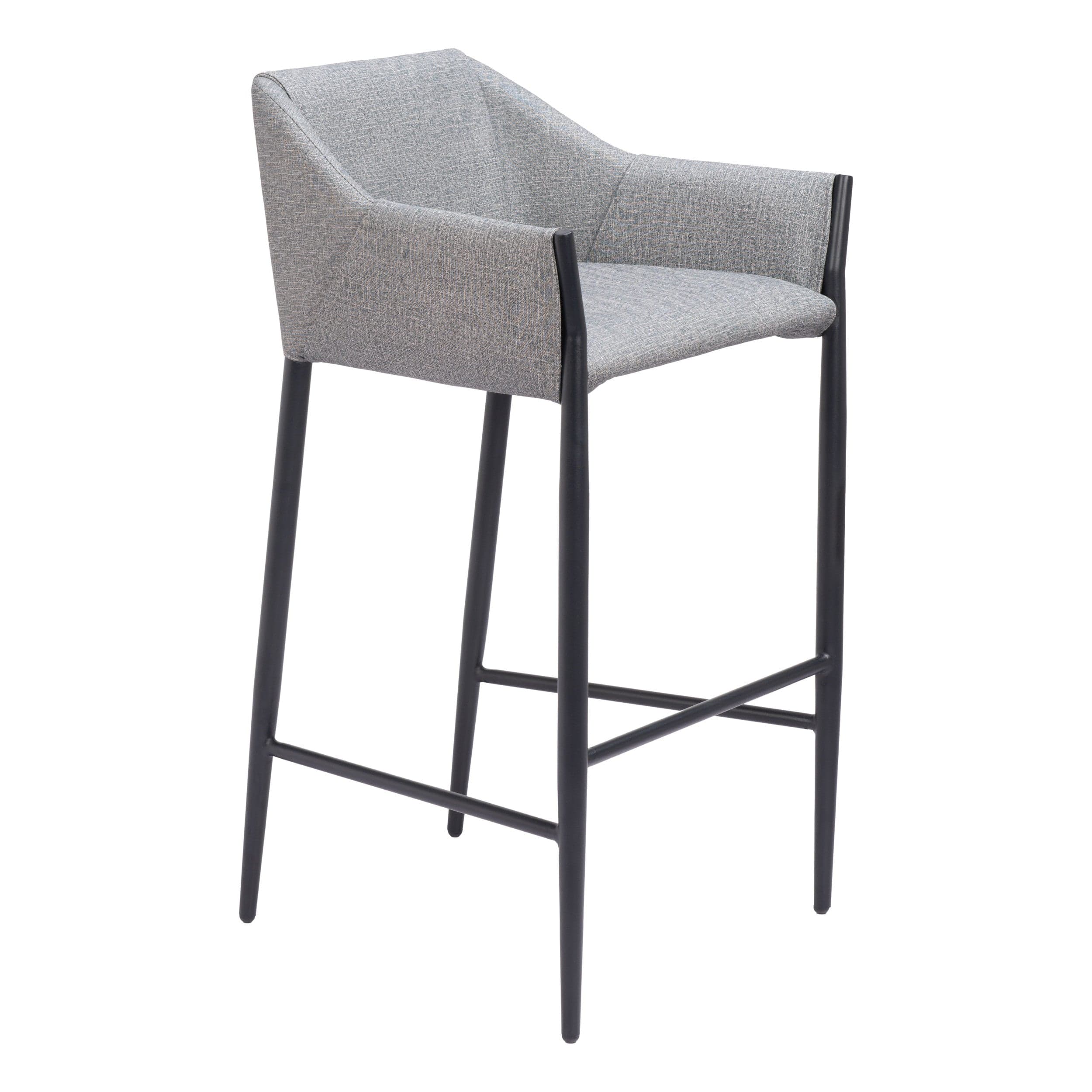 Andover Bar Stool, Slate Gray - Image 4