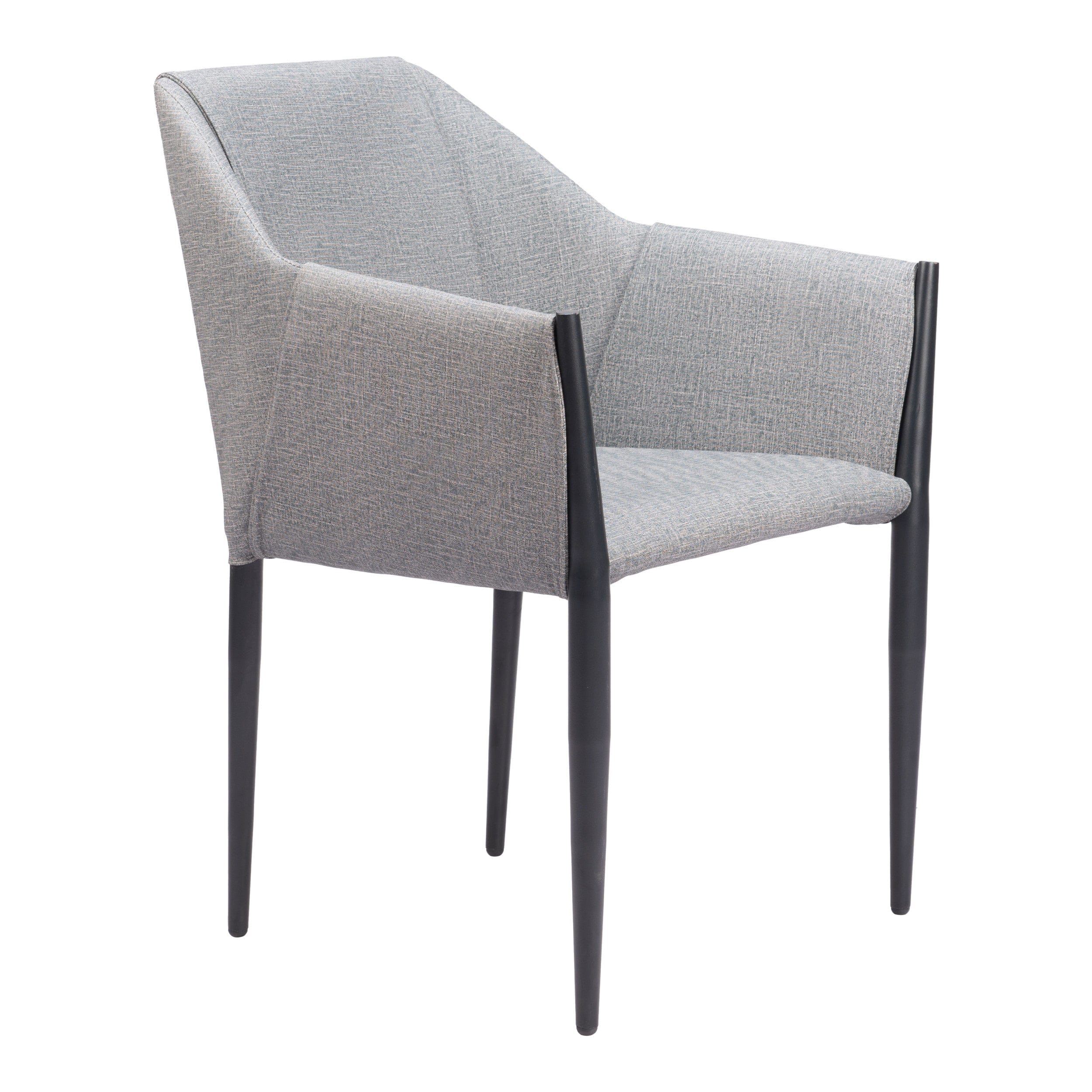 Andover Dining Chair, Slate Gray, Set of 2 - Image 5