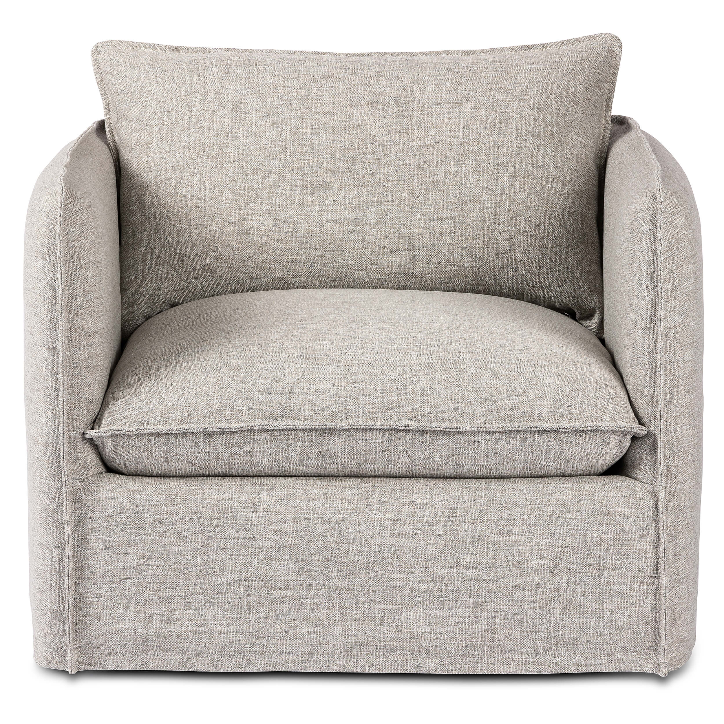 Andre Outdoor Swivel Chair, Alessi Slate - Image 3