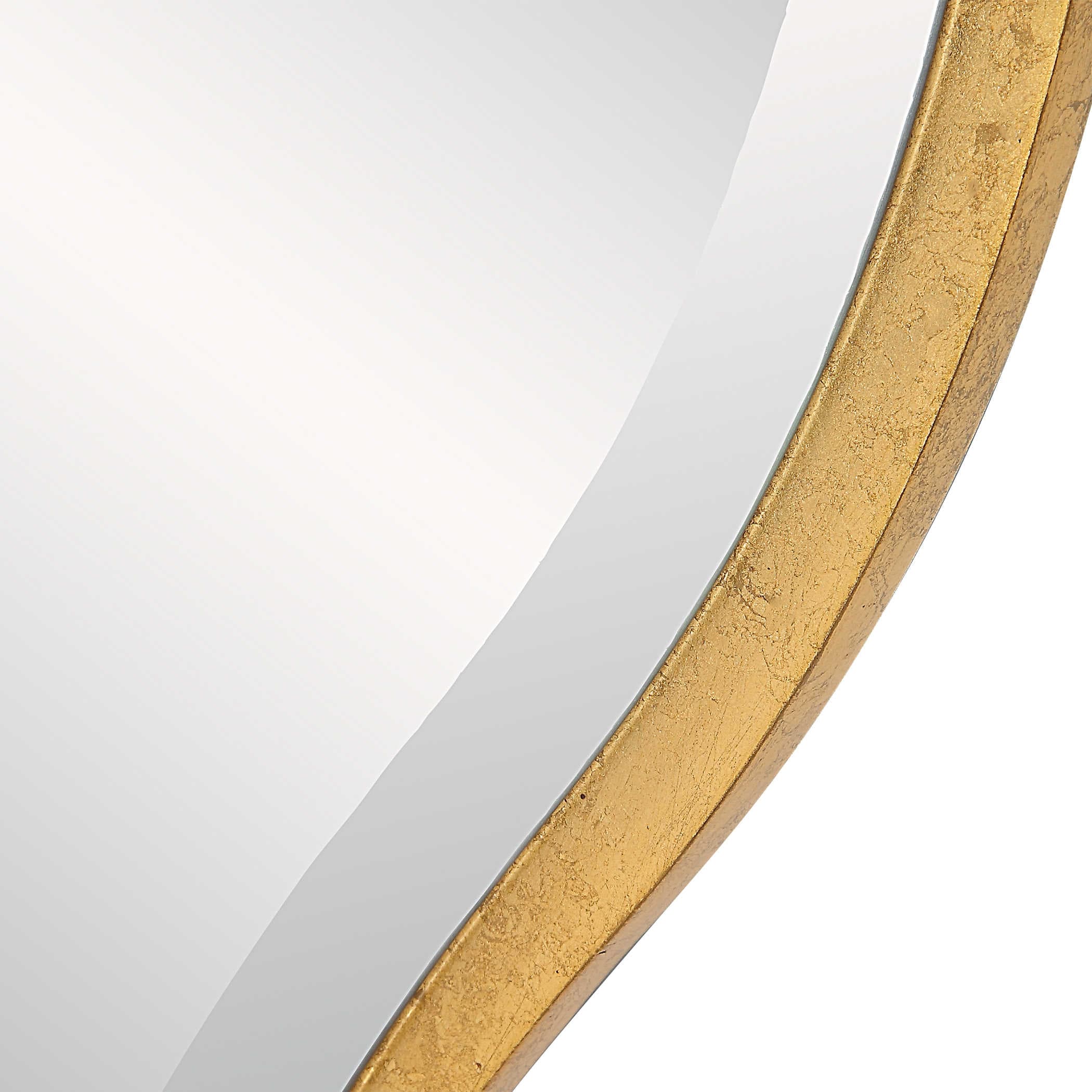 Aneta Large Mirror, Gold - Image 2