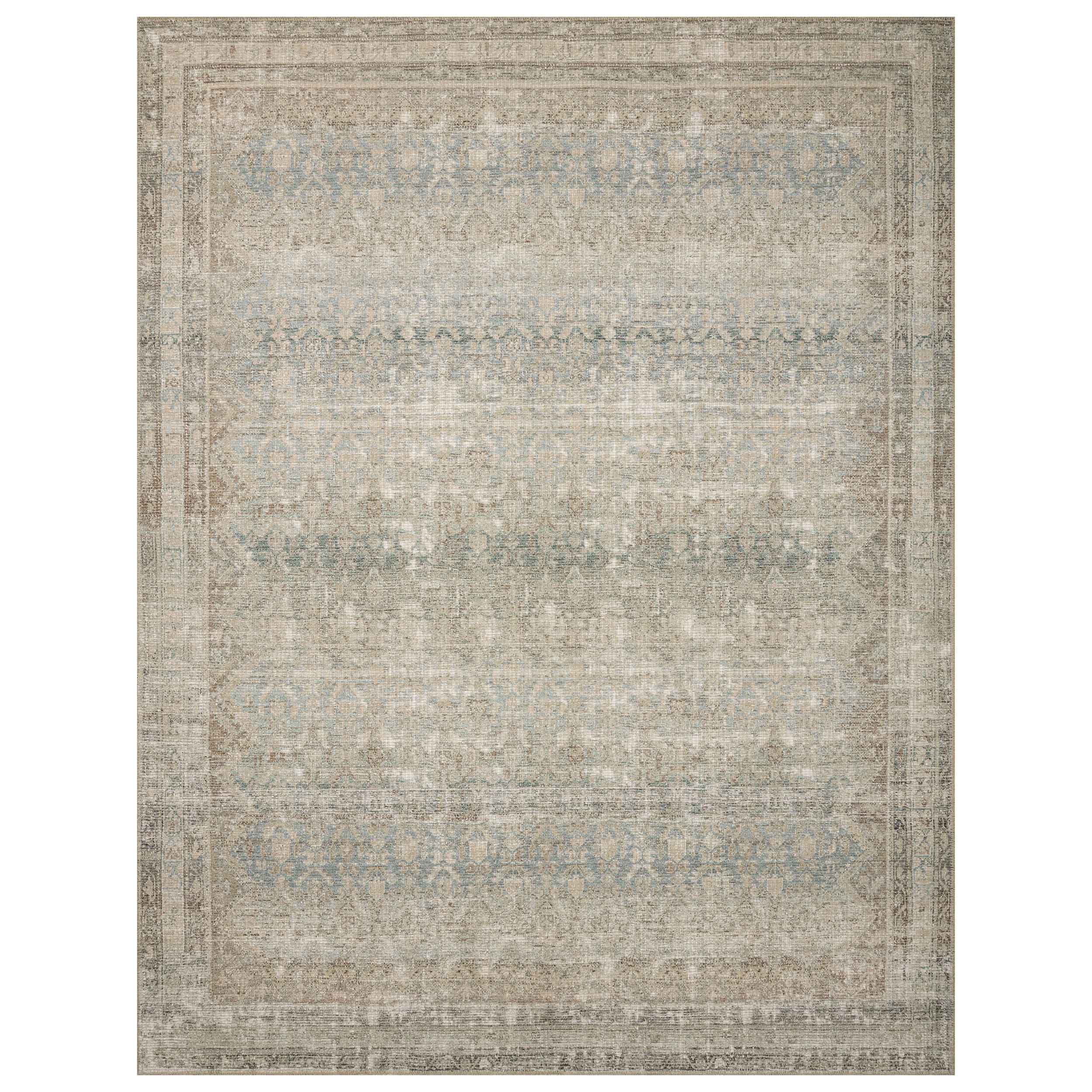 Angela Rose × Loloi Rug Aubrey AUB-03, Jade/Natural