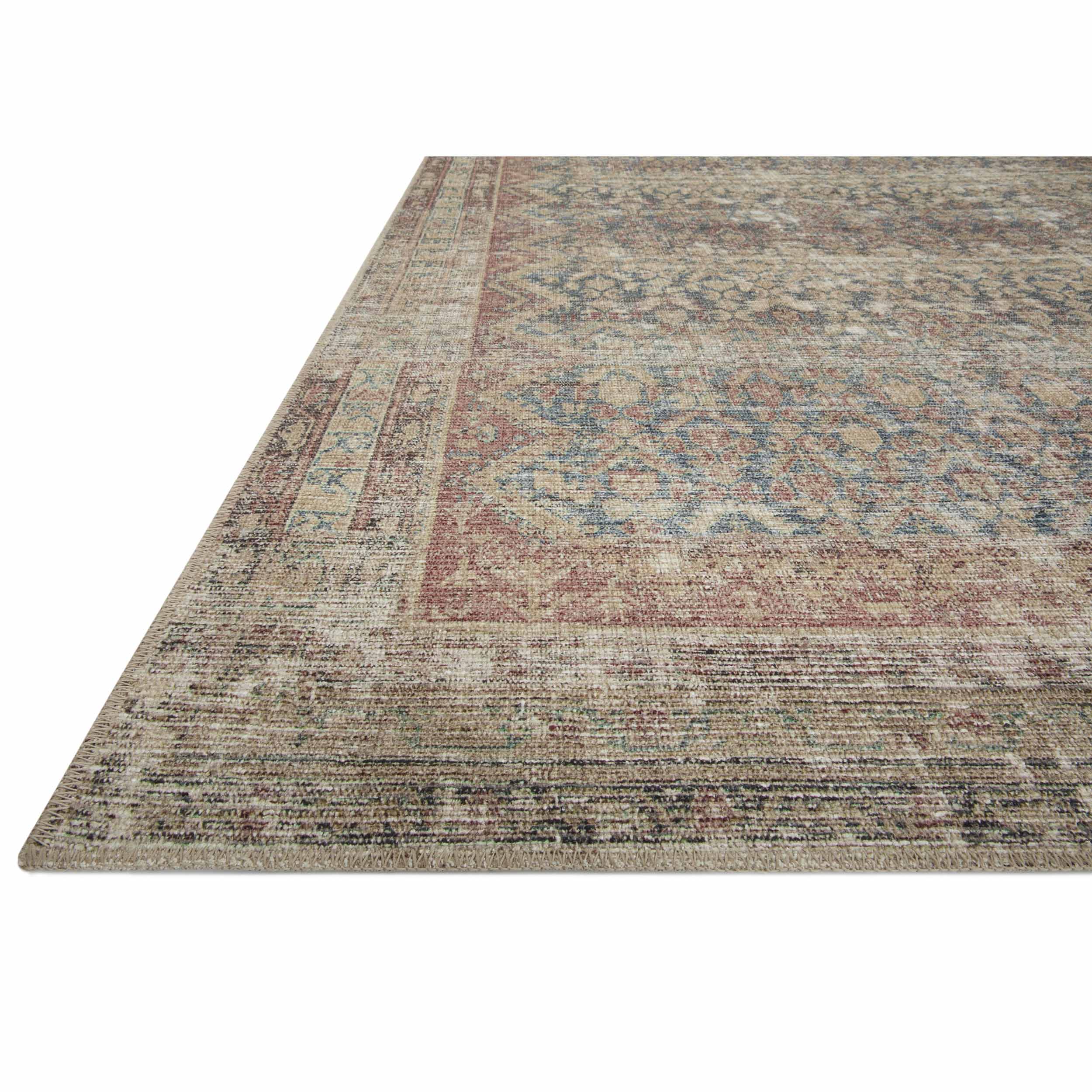 Angela Rose × Loloi Rug Aubrey AUB-03, Ocean/Spice - Image 2