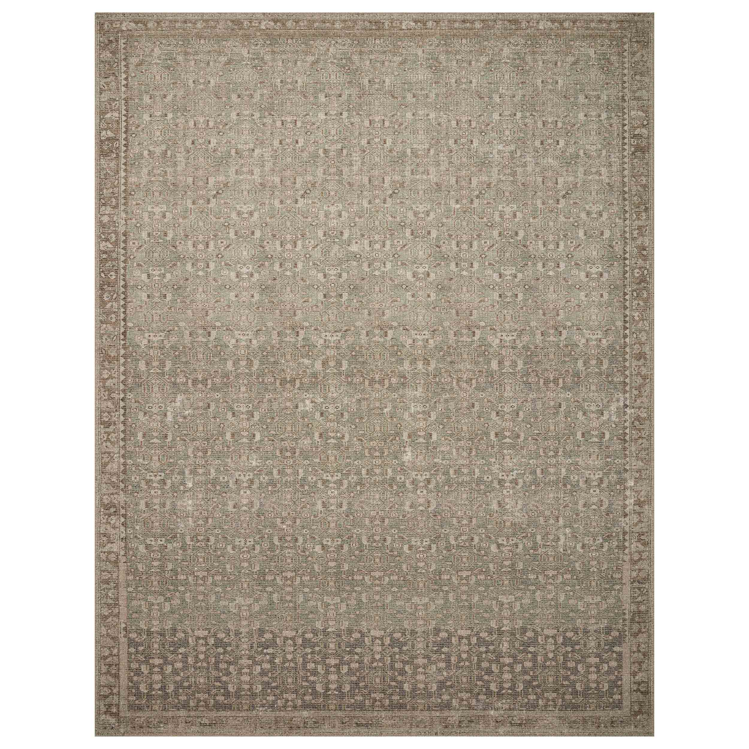 Angela Rose × Loloi Rug Aubrey AUB-04, Sage/Bark