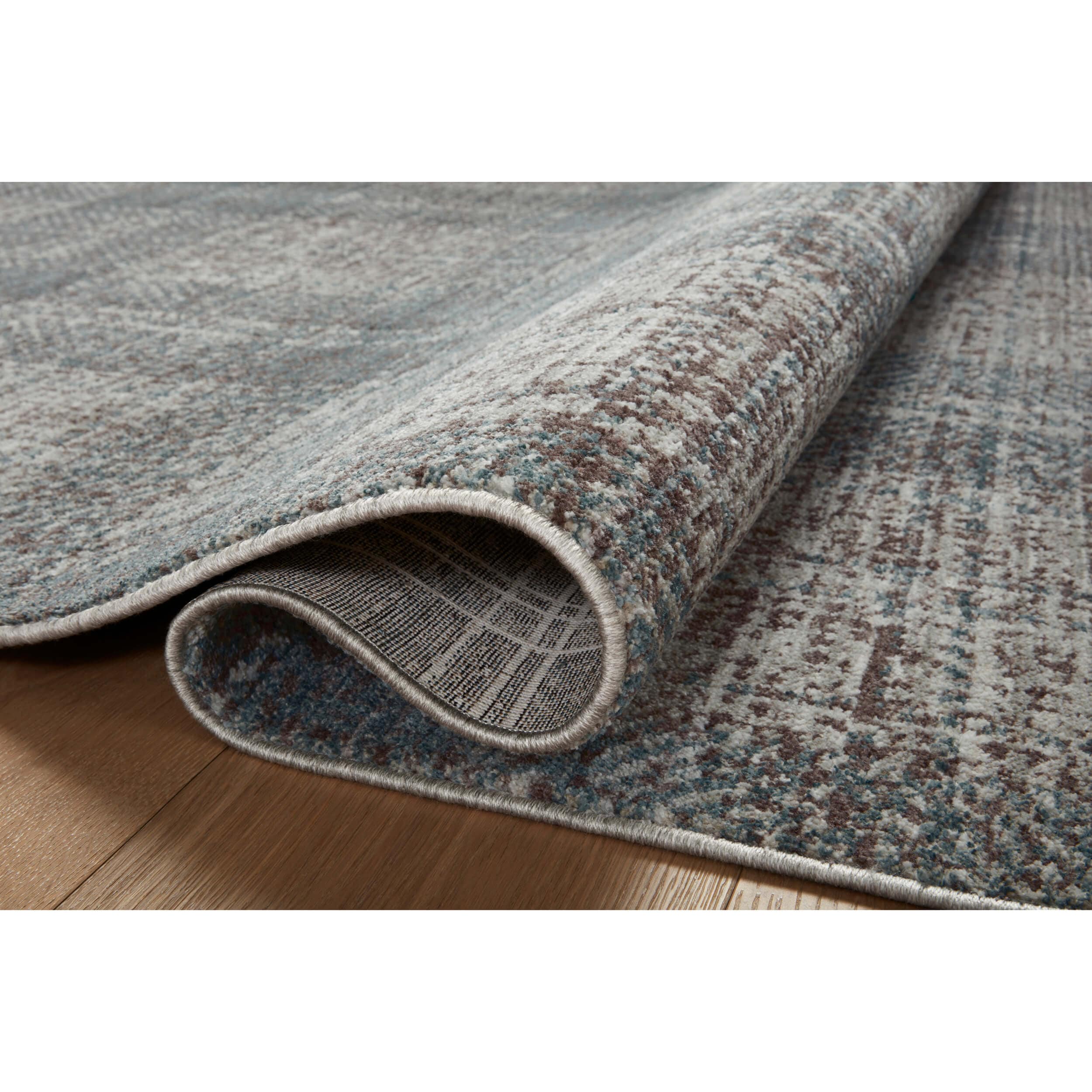 Angela Rose × Loloi Rug Ember EMB-09, Denim/Charcoal - Image 5