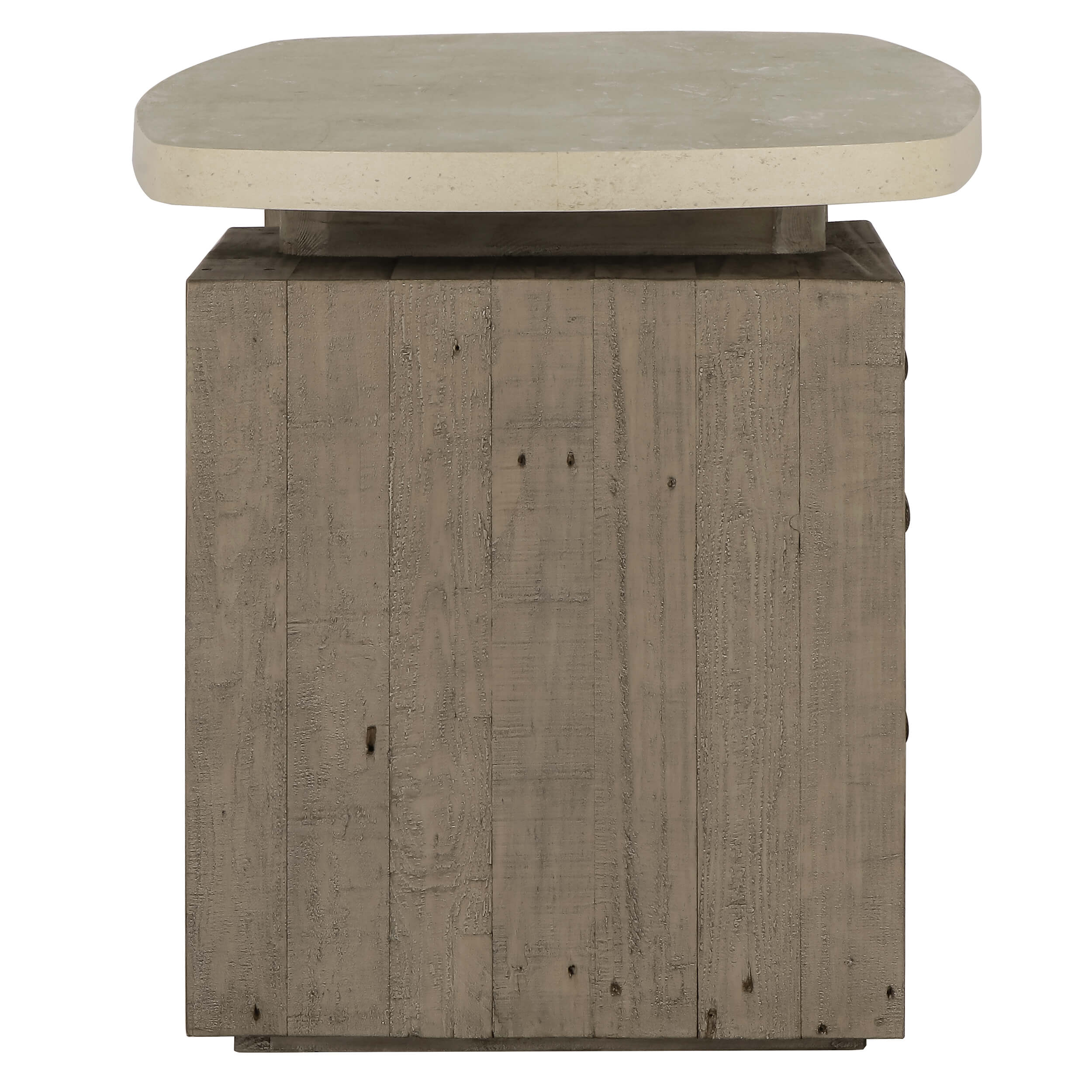 Angus Desk, Distressed Gray - Image 3