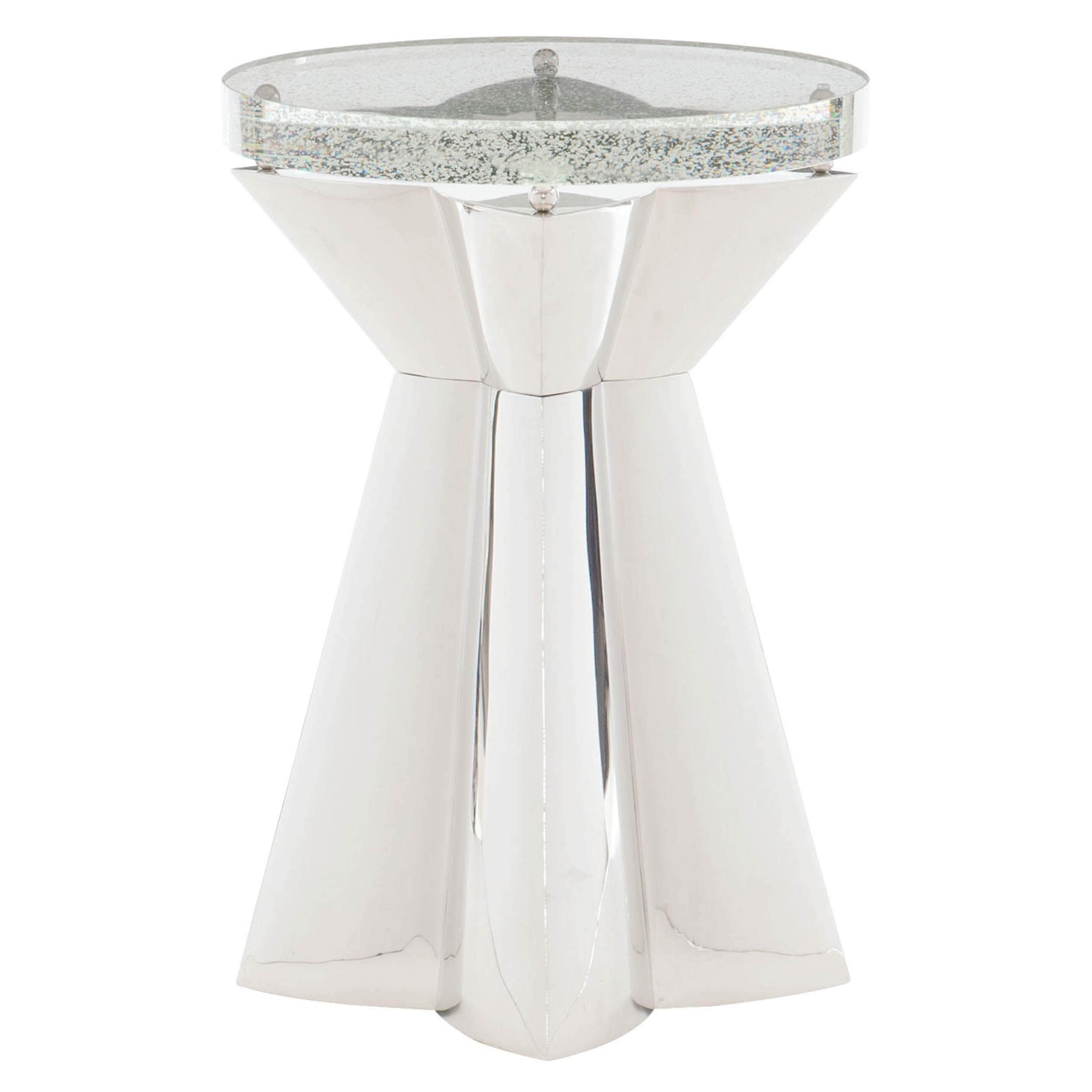 Anika Round Chairside Table