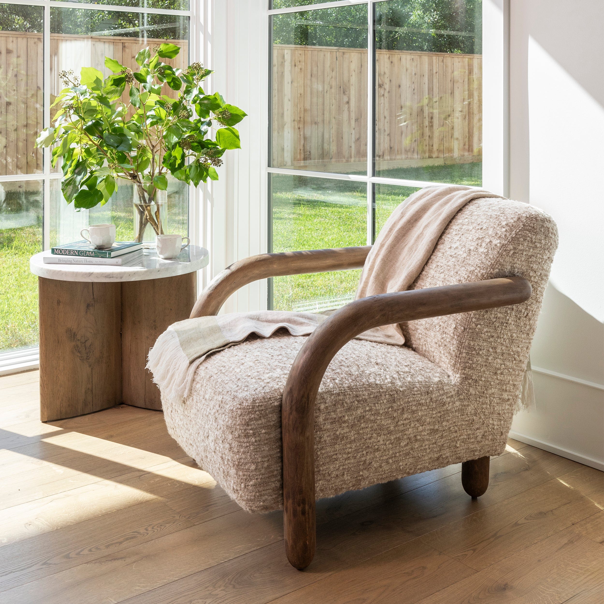 Aniston Chair, Solema Cream by Four Hands - Image 7