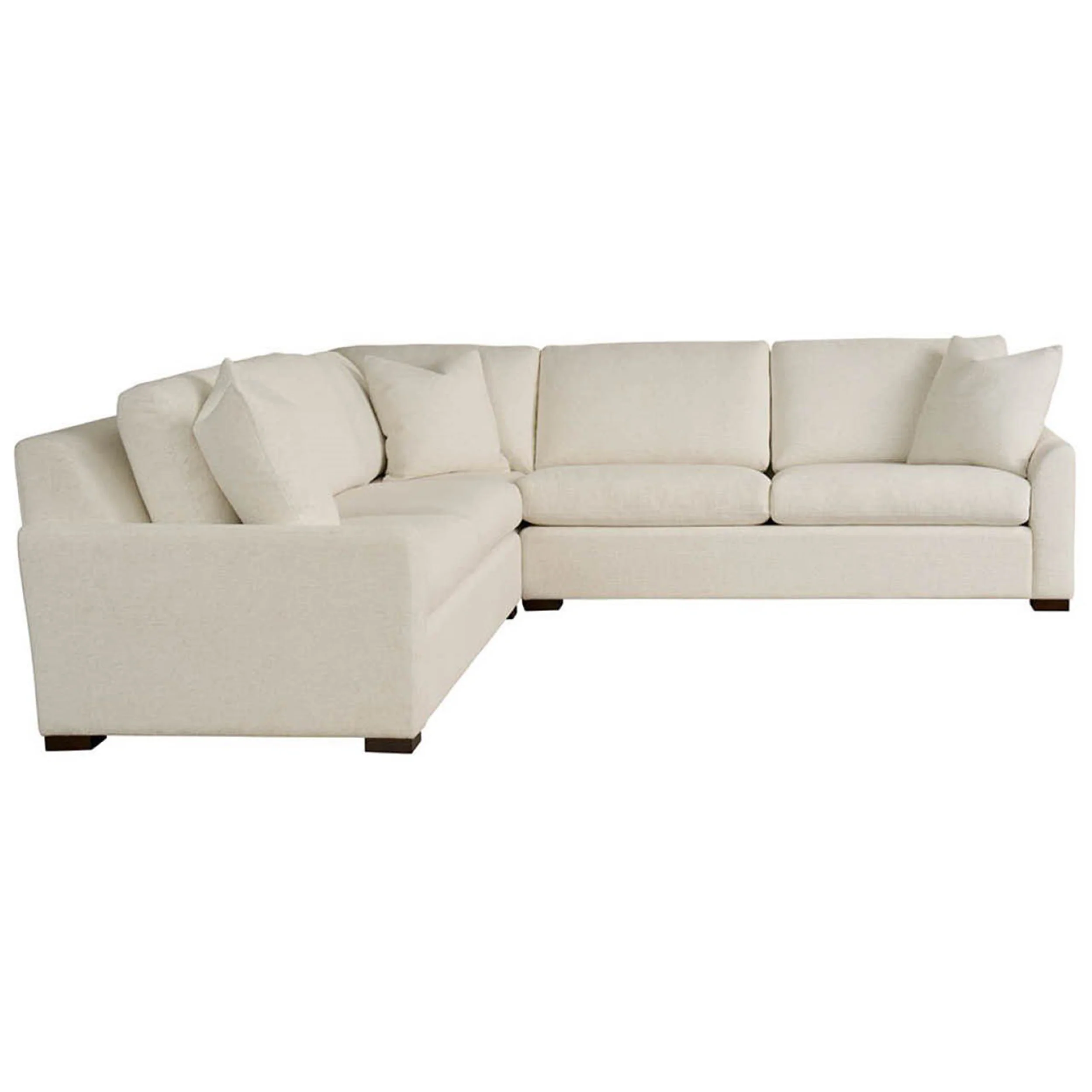 Anna 3 Piece Sectional, Henequen Ivory - Image 2