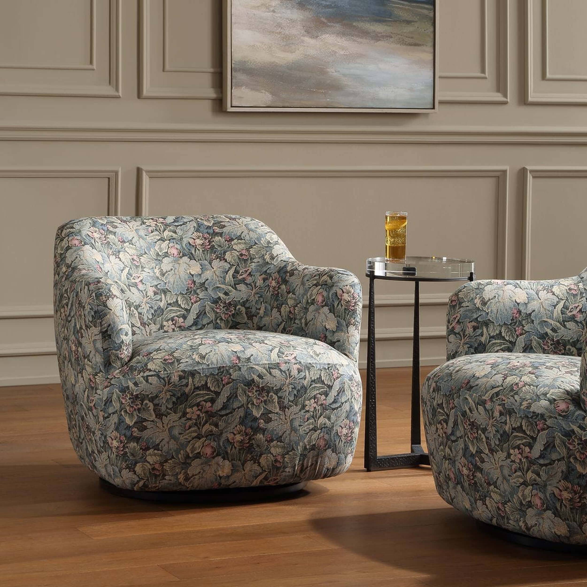 Ansel Swivel Chair, Multi - Image 6