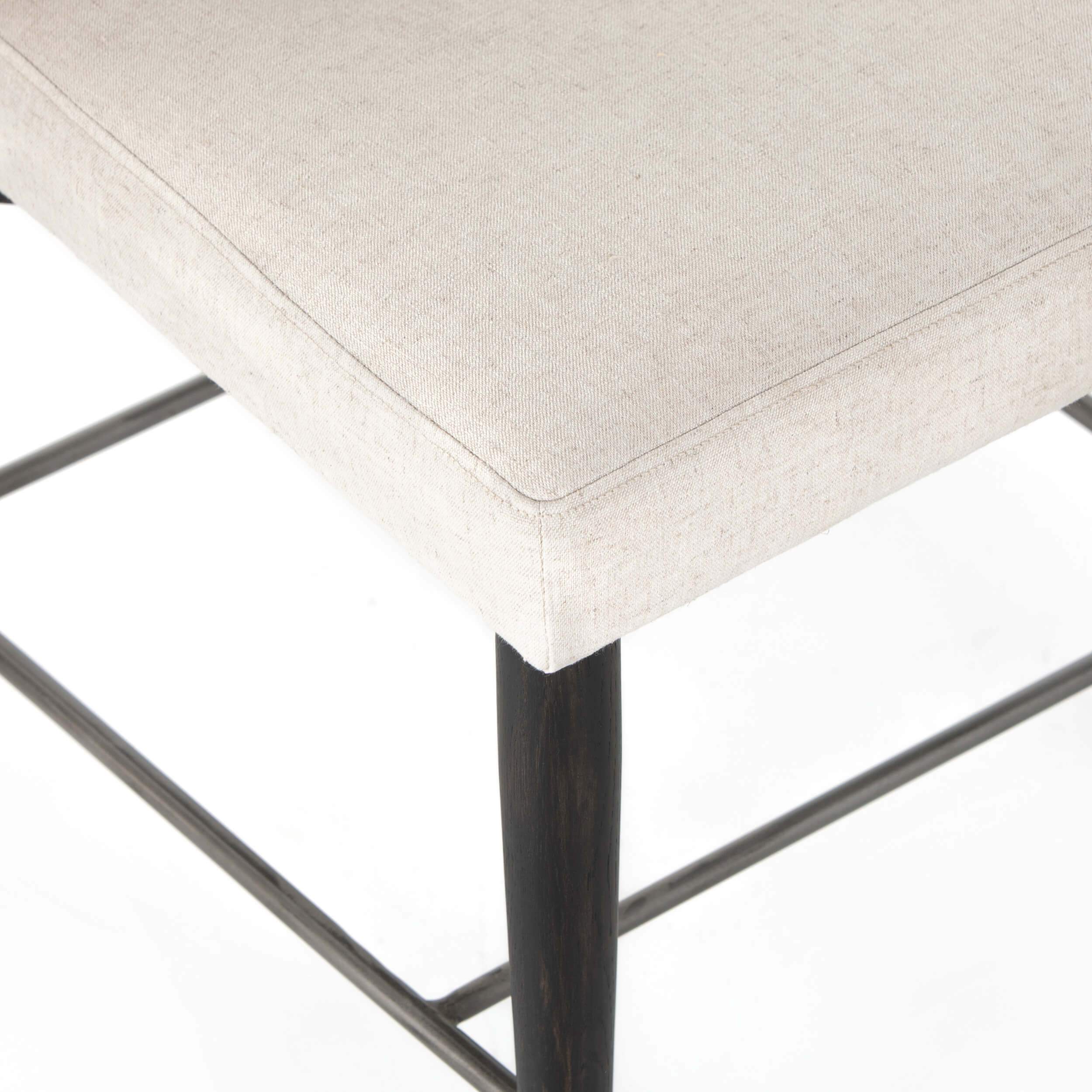 Anton Dining Chair, Savile Flax, Set of 2 by Four Hands - Image 7