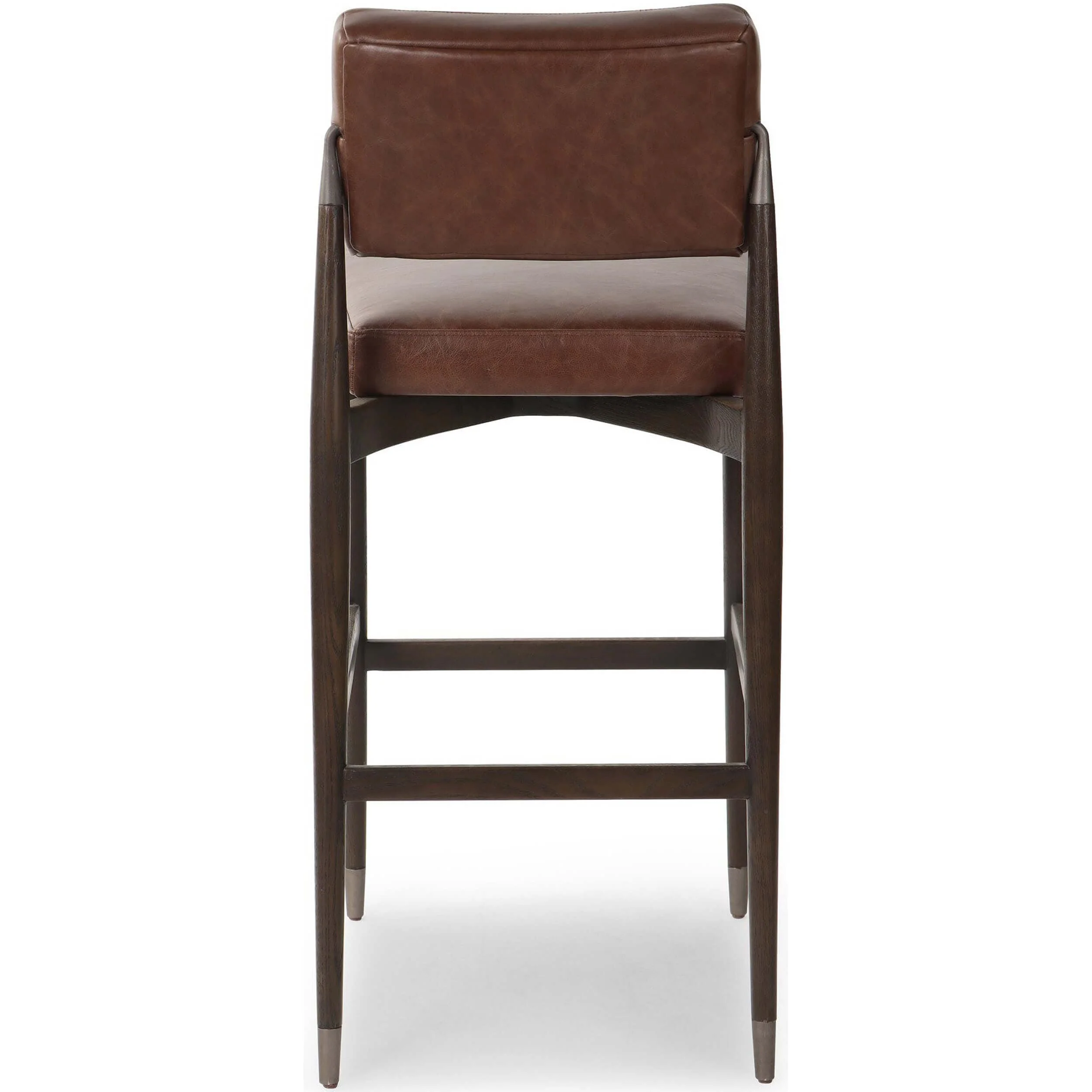 Anton Leather Bar & Counter Stool, Havana Brown - Image 4