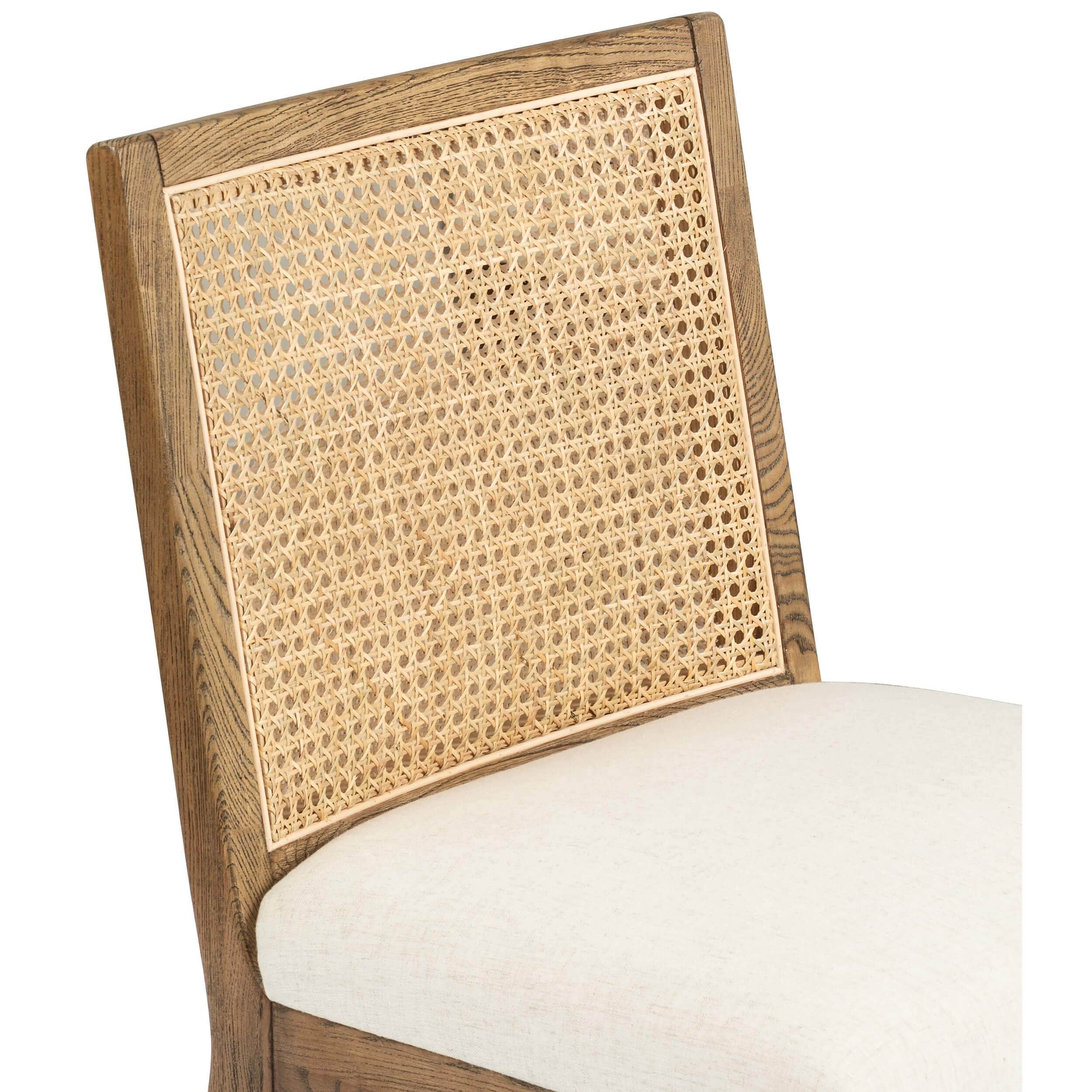 Antonia Cane Dining Chair, Toasted Nettlewood, Set of 2 by Four Hands - Image 5