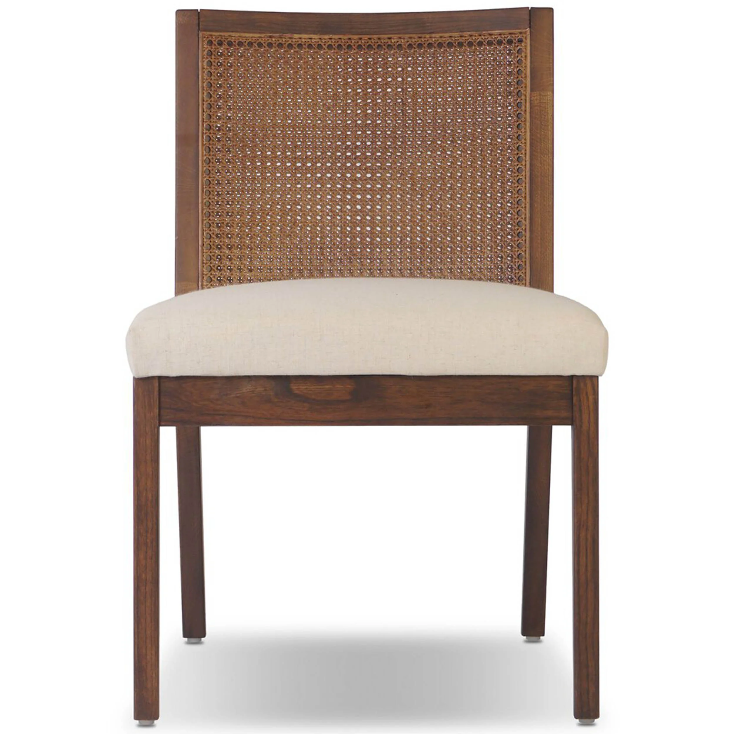 Antonia Dining Chair, Almond Nettlewood by Four Hands - Image 2