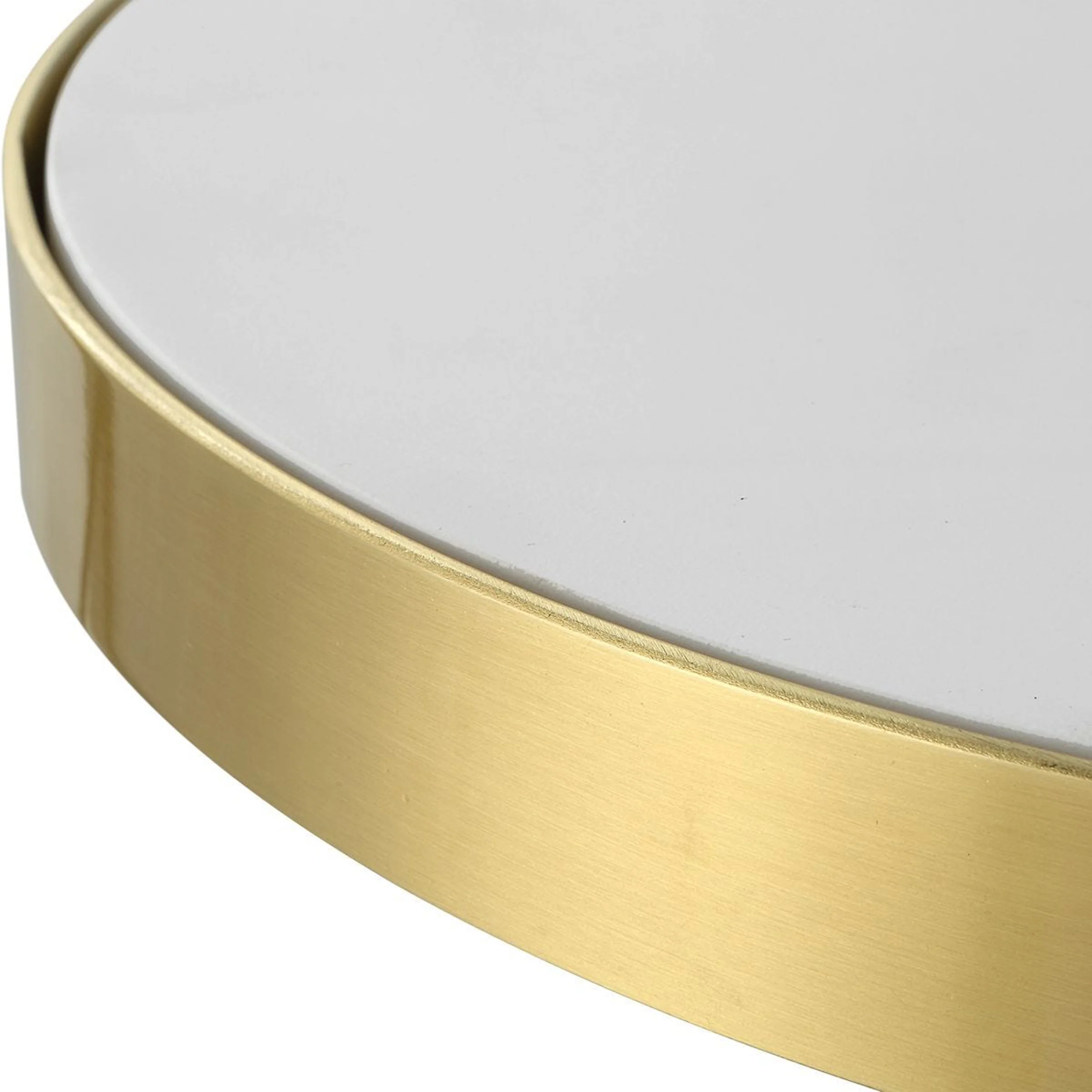 Apex Accent Table, Brushed Brass - Image 2