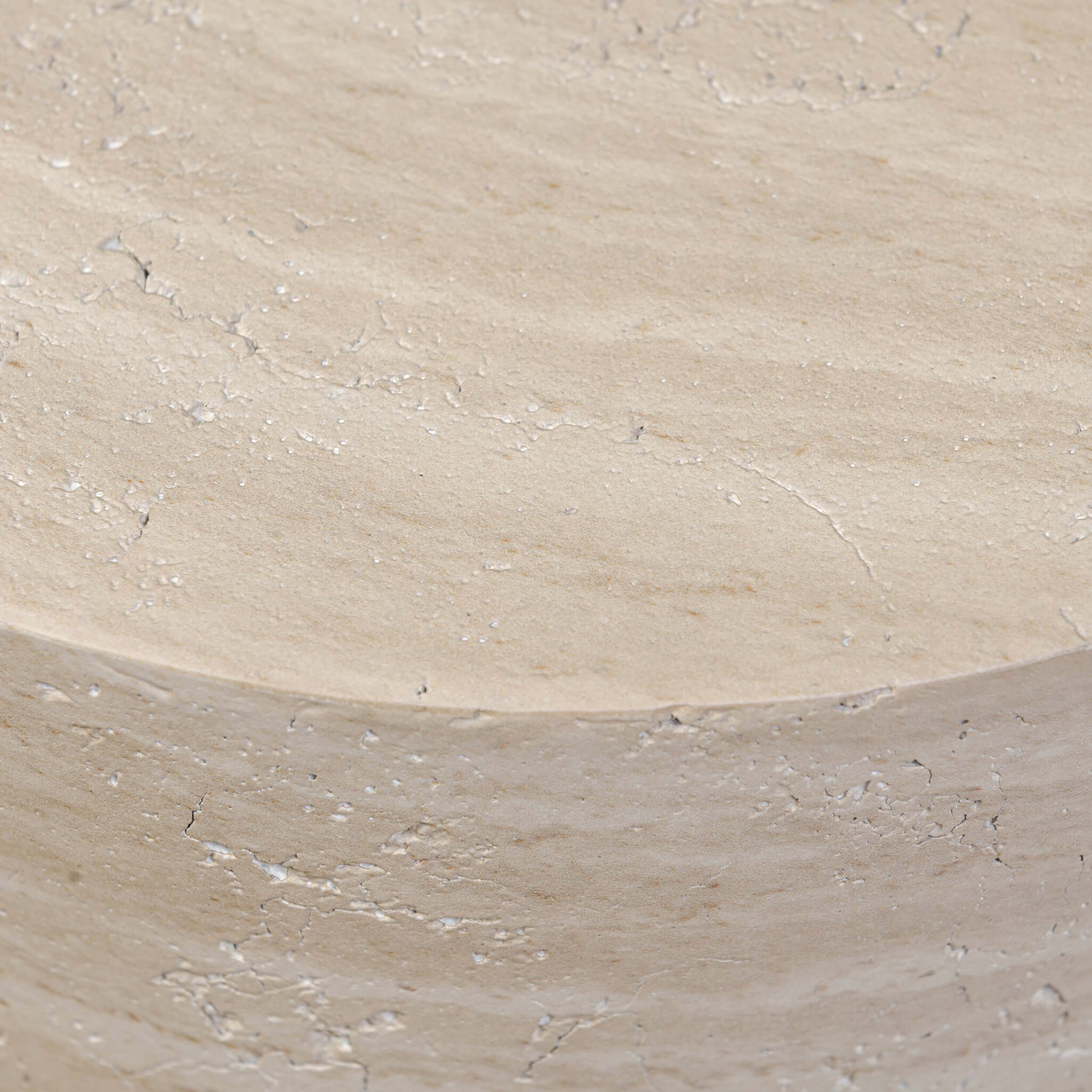 Ara End Table, Sand Striae by Four Hands - Image 5