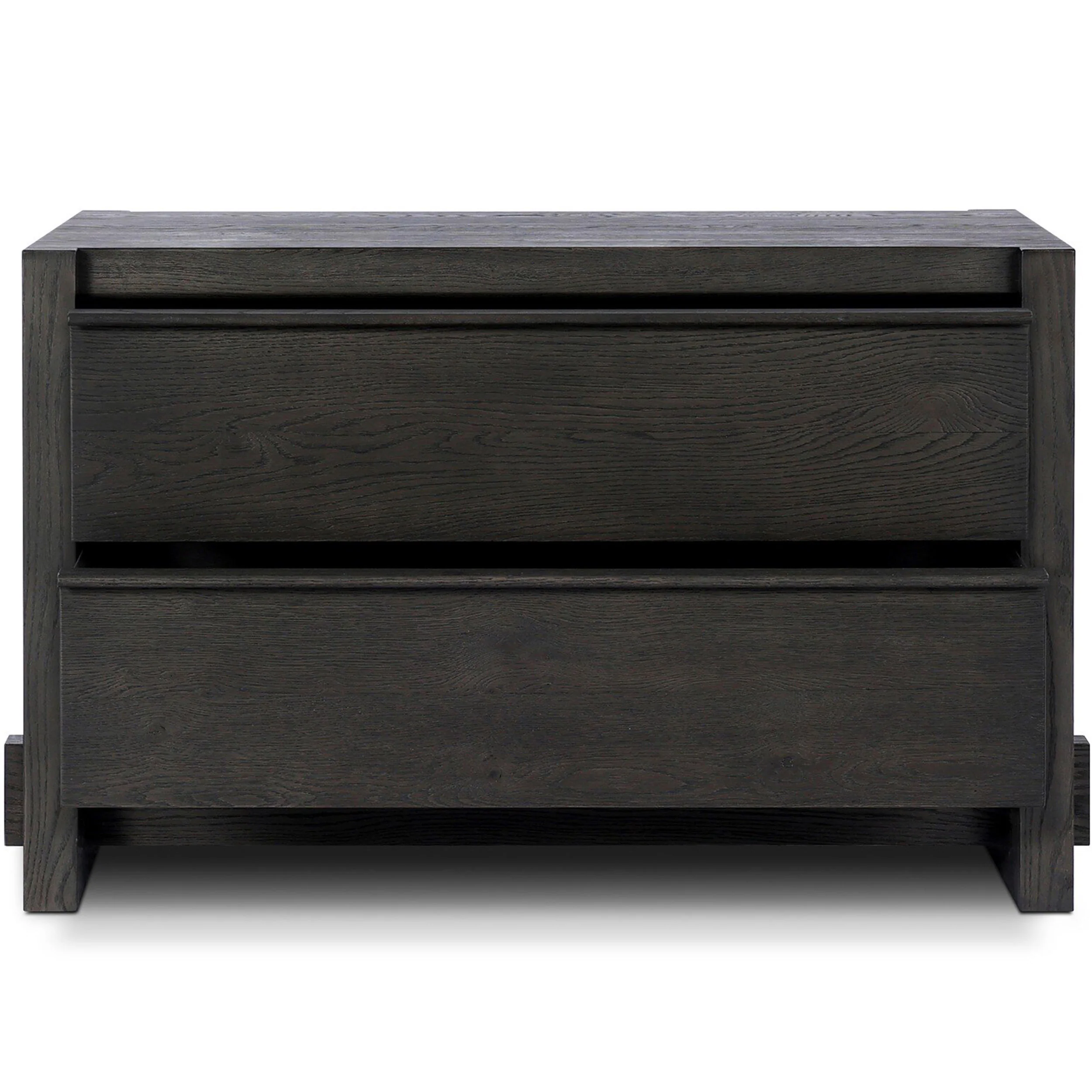 Aramis Nightstand, Smoked Black by Four Hands - Image 4