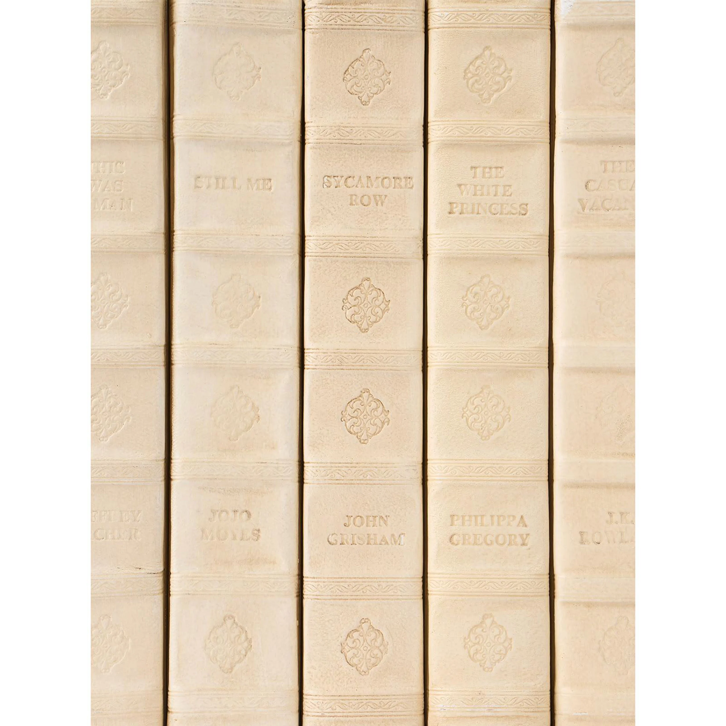 Archive Book Stack, Cream - Image 3
