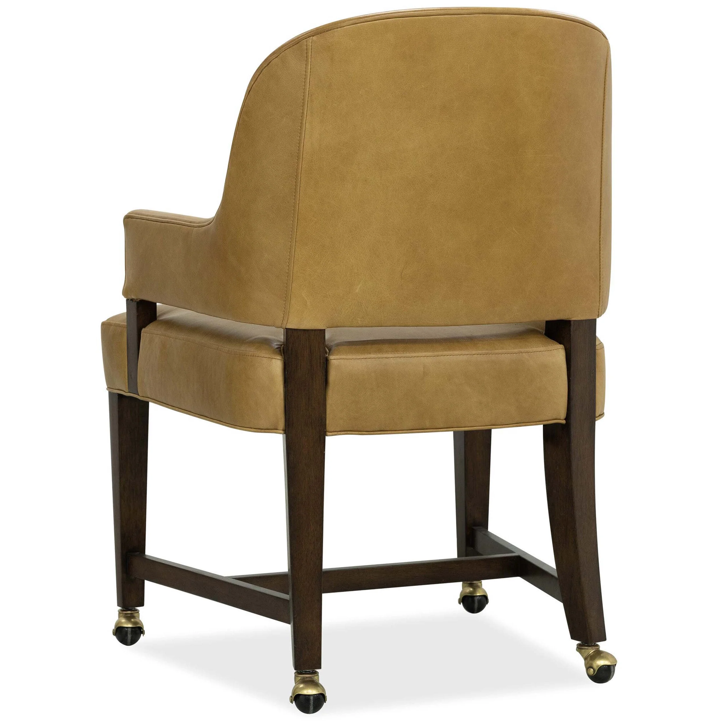 Archives Leather Game Chair, Dark Blond - Image 4