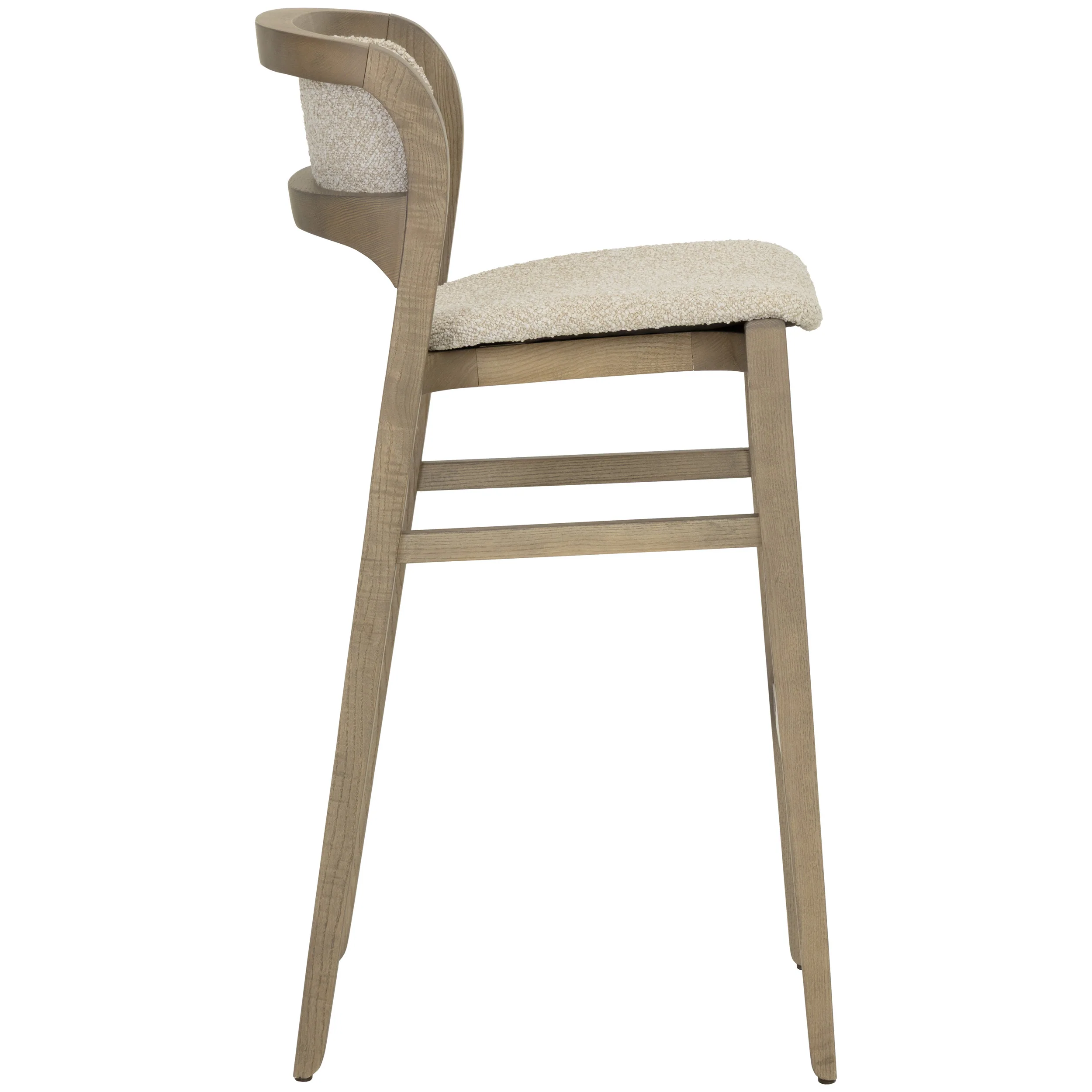 Arco Bar & Counter Stool, Santa Cruz Oatmeal - Image 3