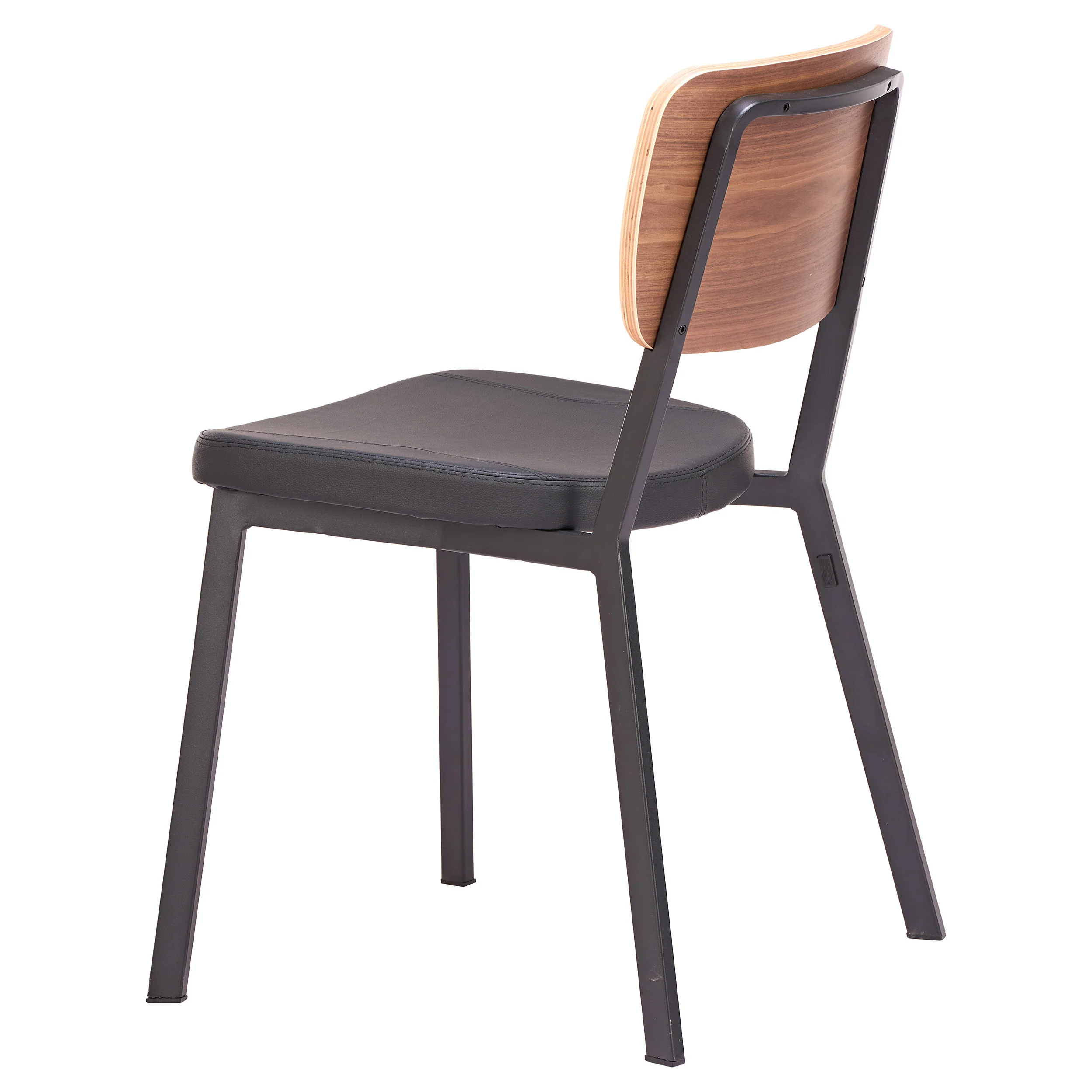 Ardenne Dining Chair, Black/Brown, Set of 2 - Image 5