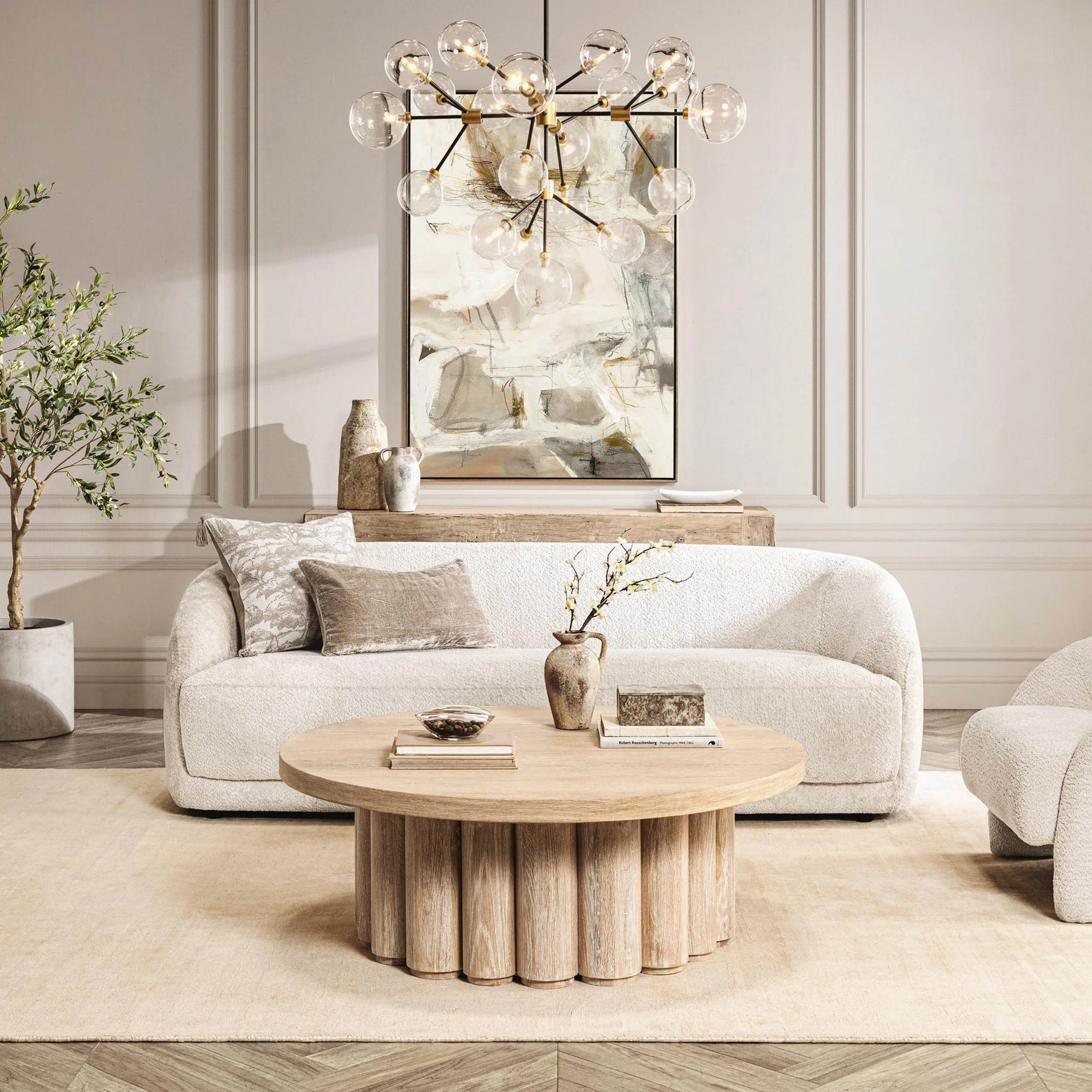 Argon Sofa, Ivory Blush - Image 6