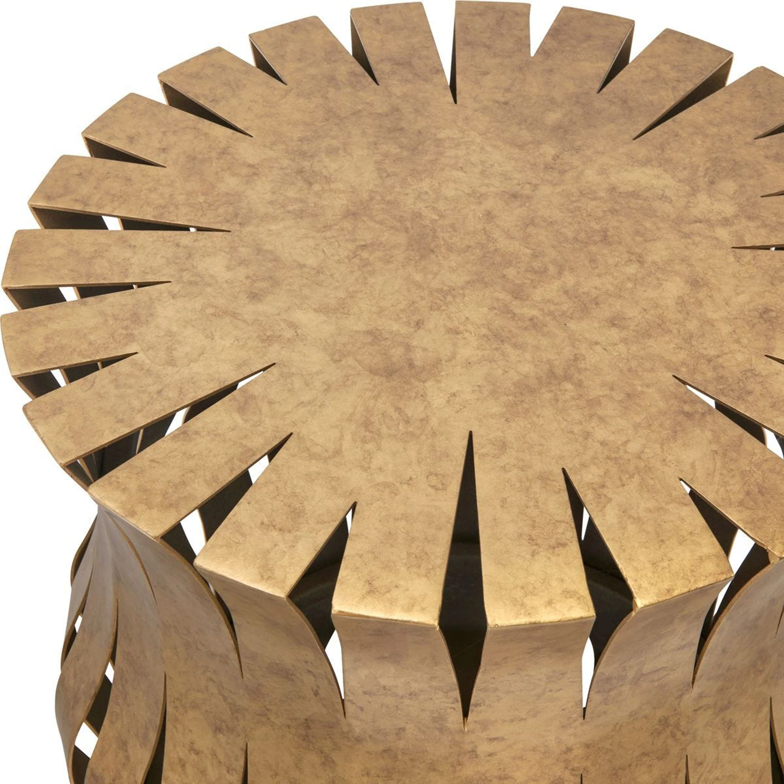 Arida Accent Table, Gold - Image 2