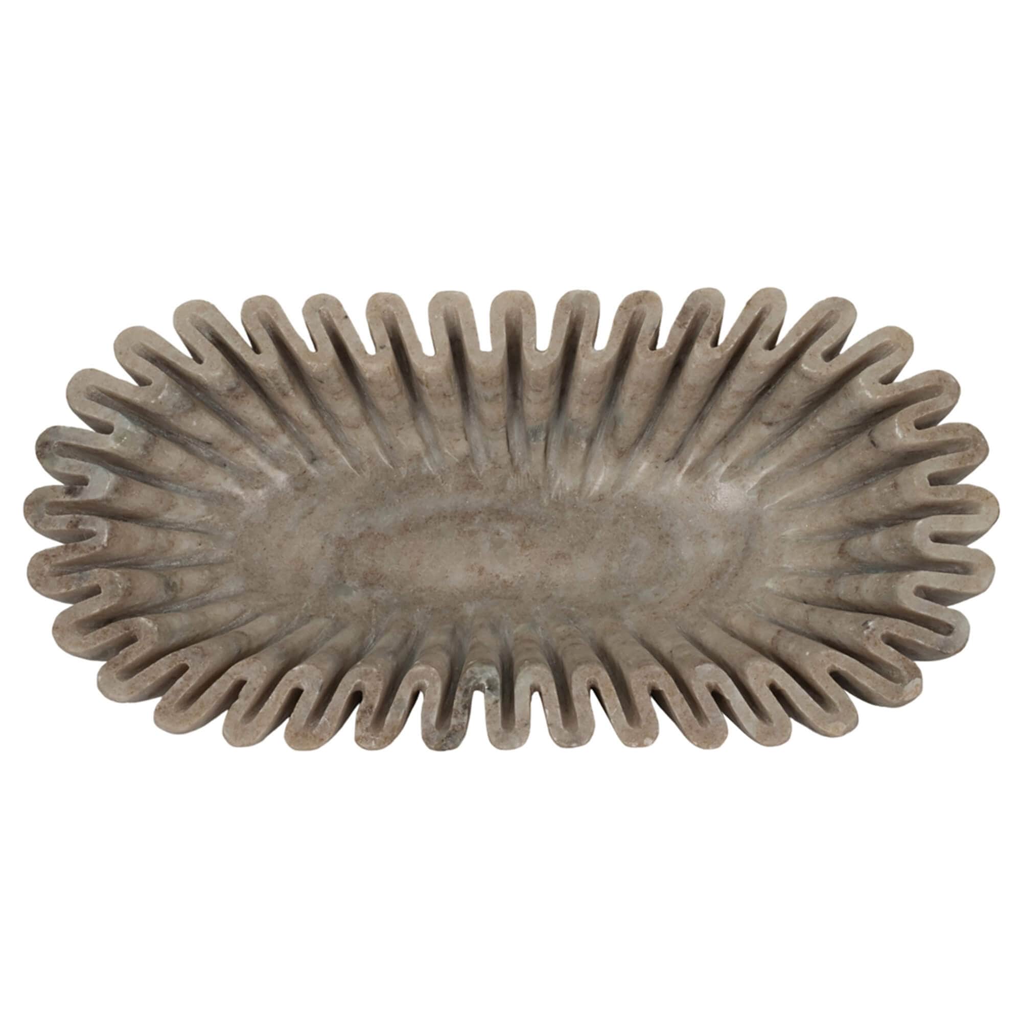 Arkin Wavy Bowl, Tan - Image 2