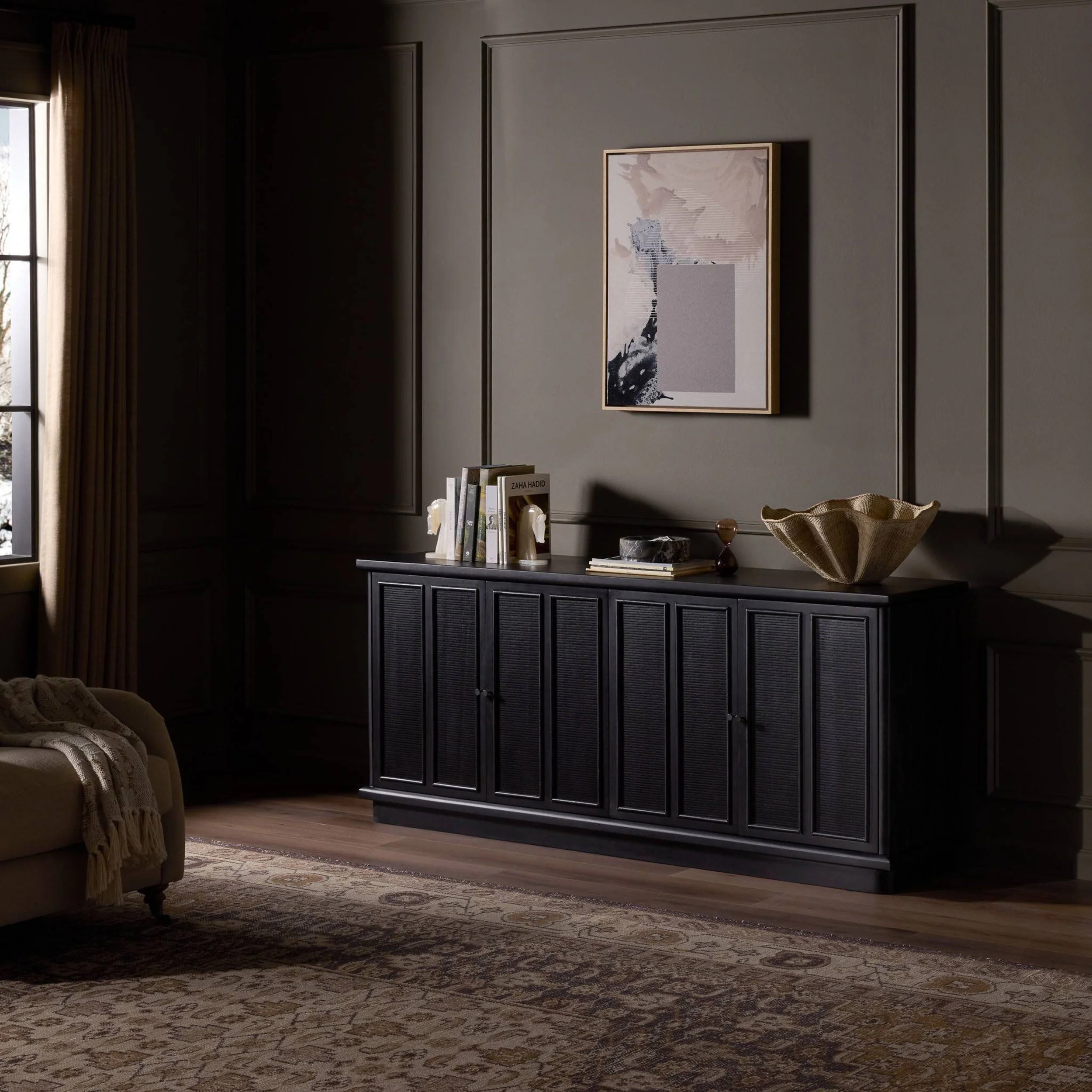 Arnaud Sideboard, Black by Four Hands - Image 7