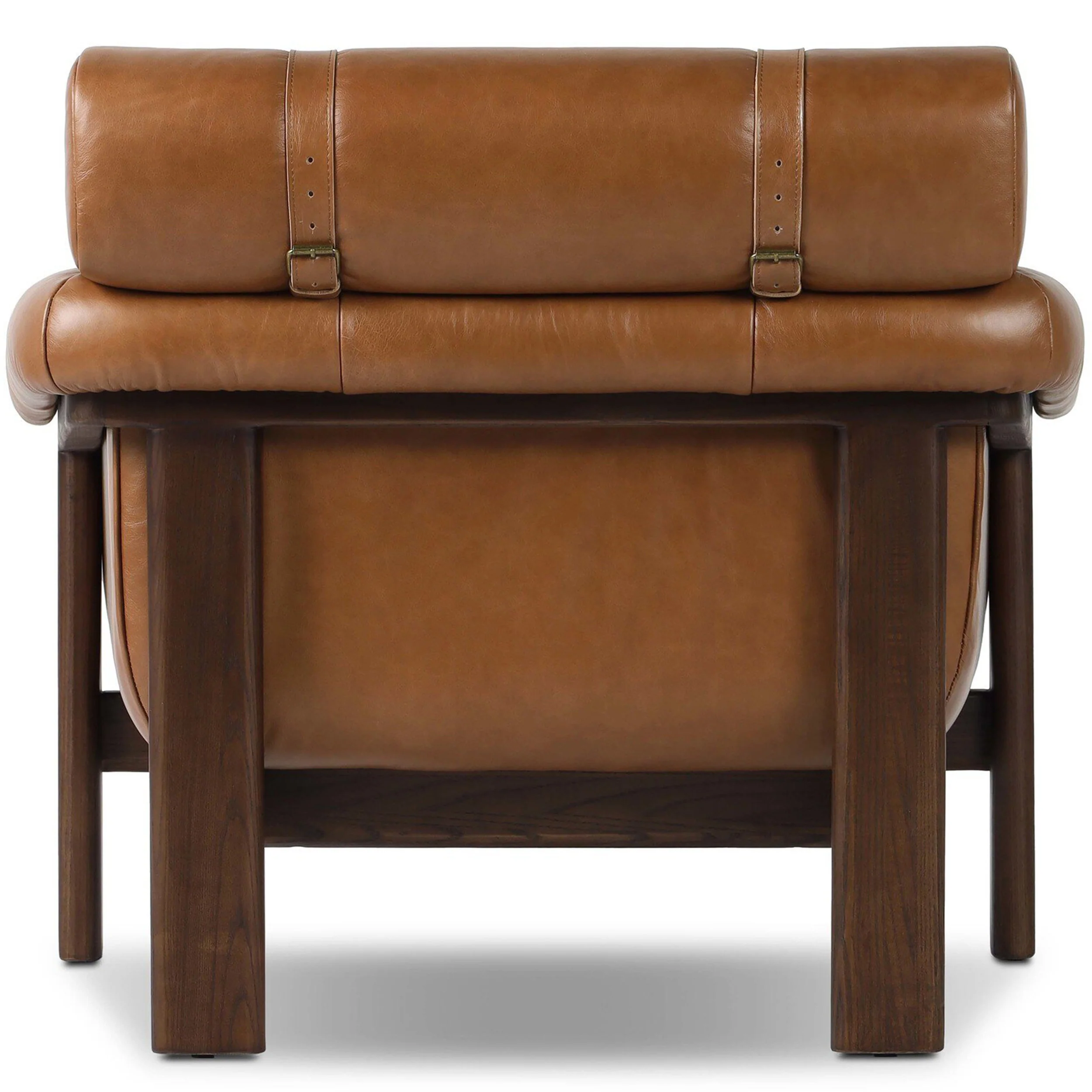 Arnold Leather Chair, Sonoma Chestnut by Four Hands - Image 4