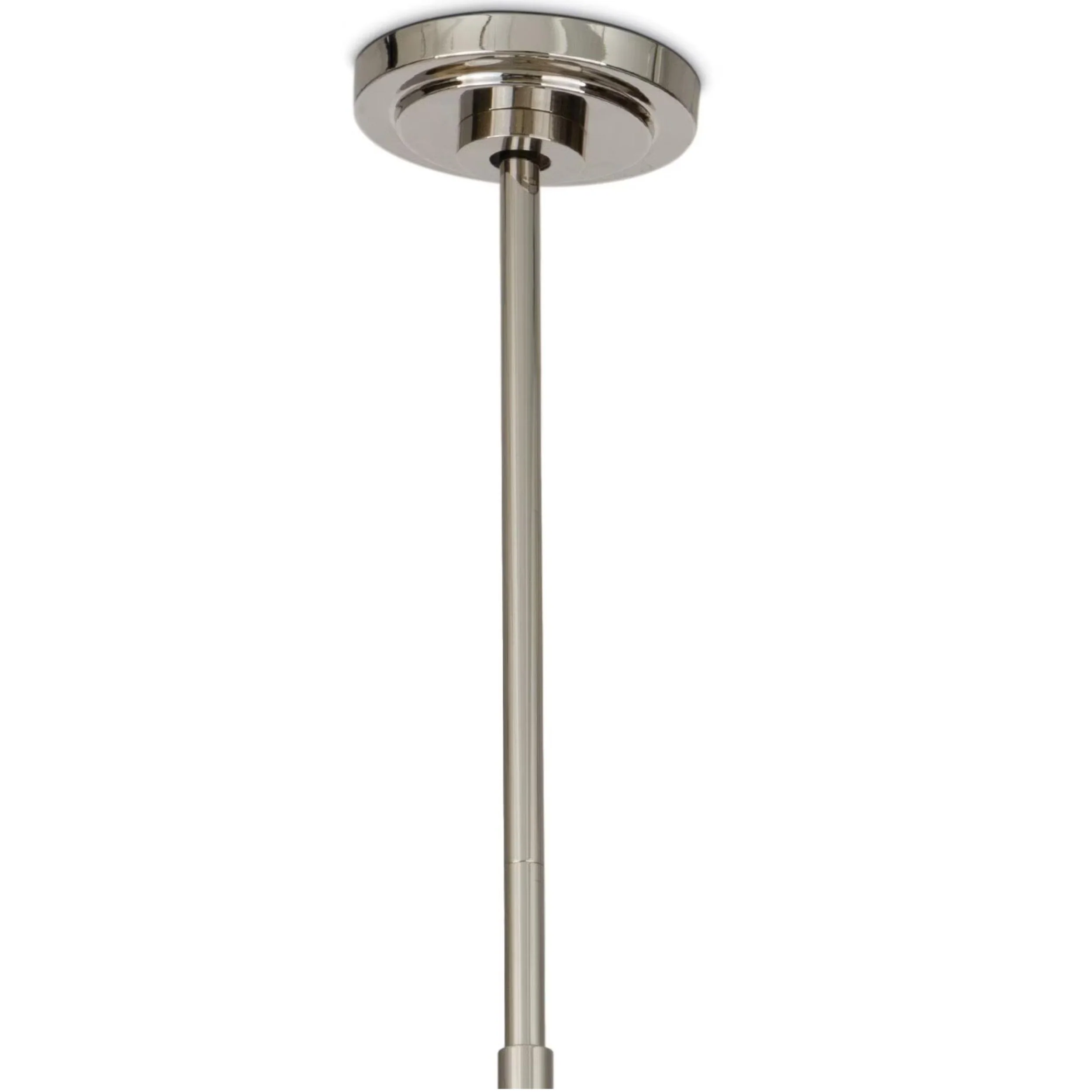 Artemis Chandelier, Polished Nickel/Alabaster - Image 5