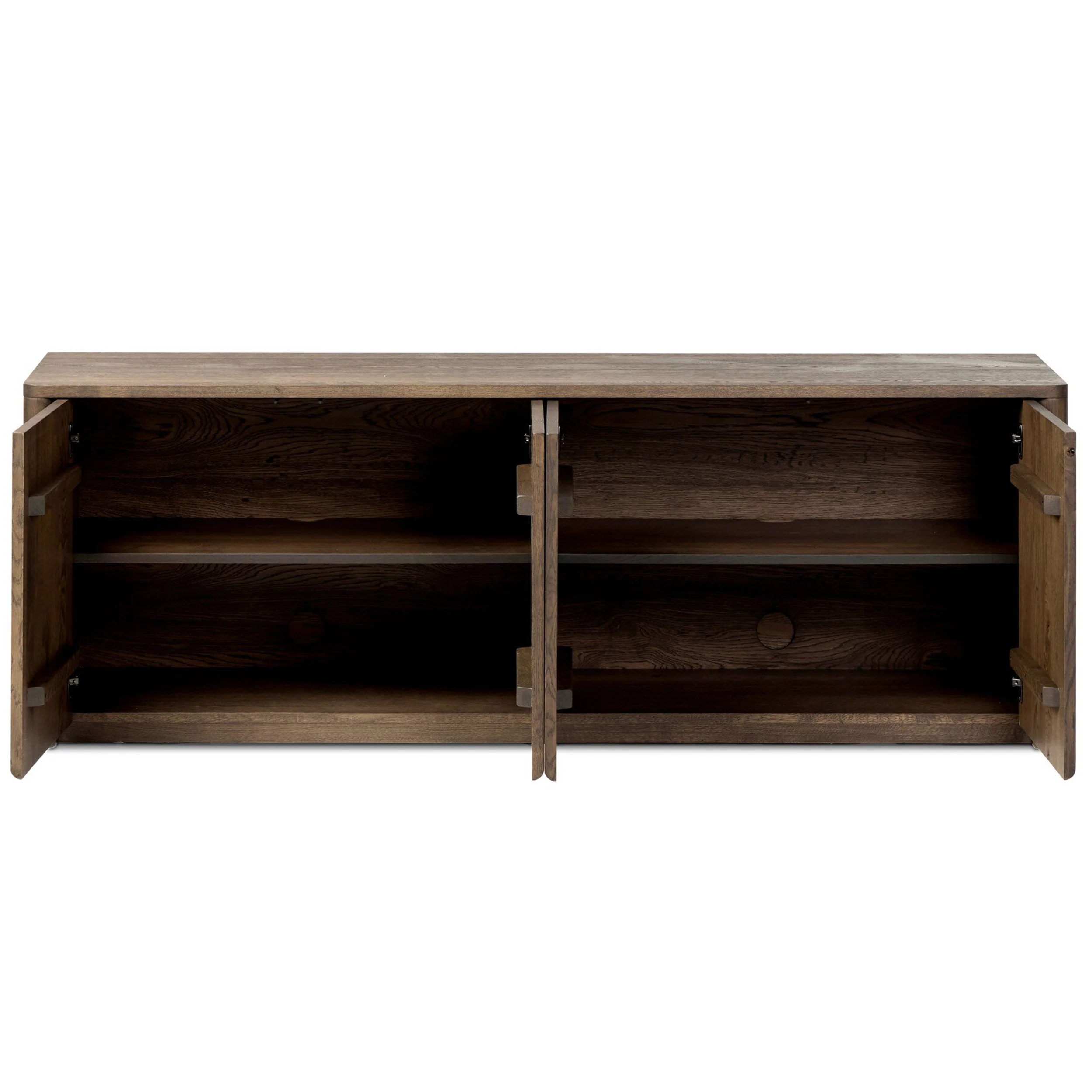 Arthur Media Console, Tobacco  by Four Hands - Image 4