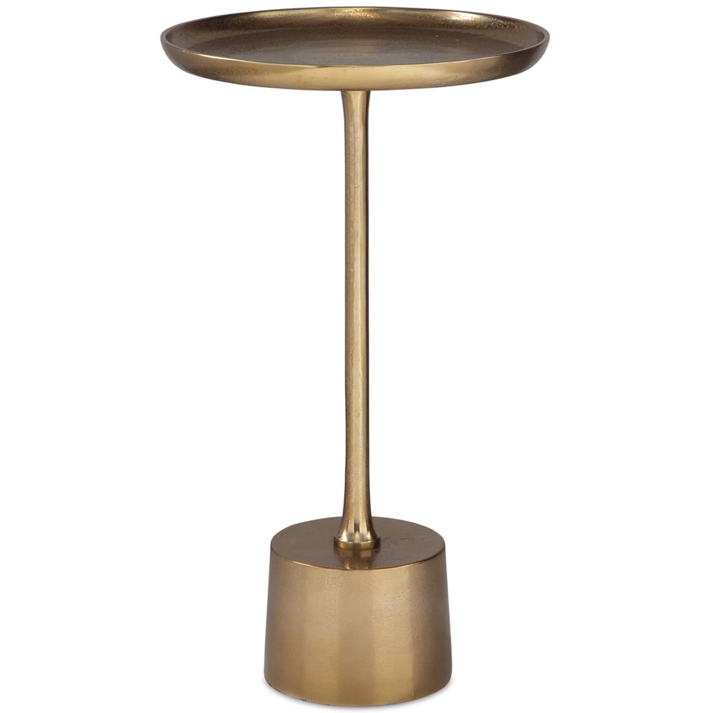 Arti Accent Table, Antique Brass