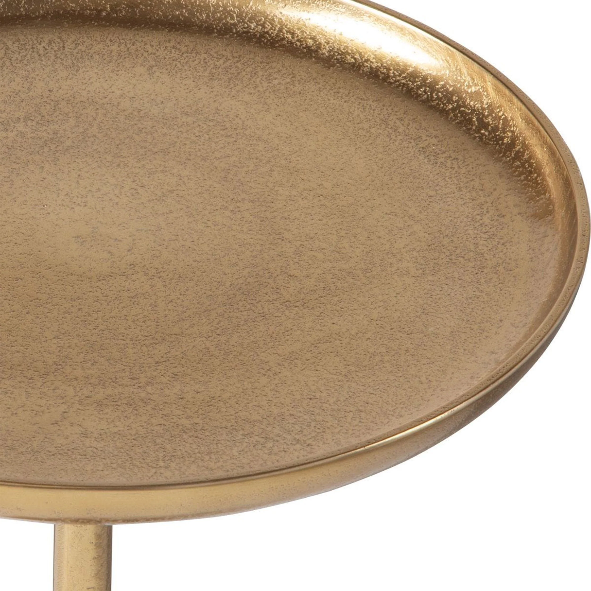 Arti Accent Table, Antique Brass - Image 2