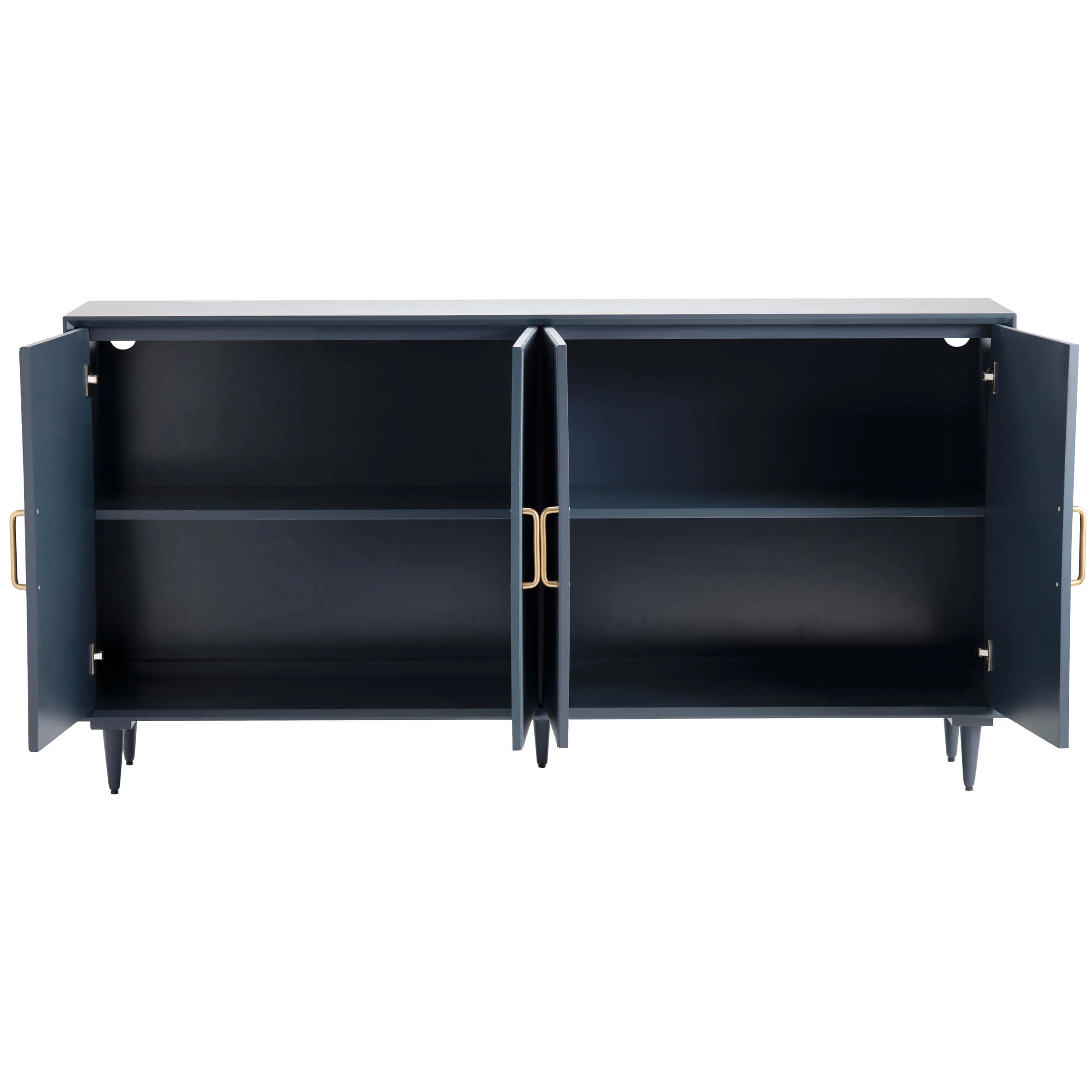 Arvada 4 Door Sideboard, Blue - Image 3