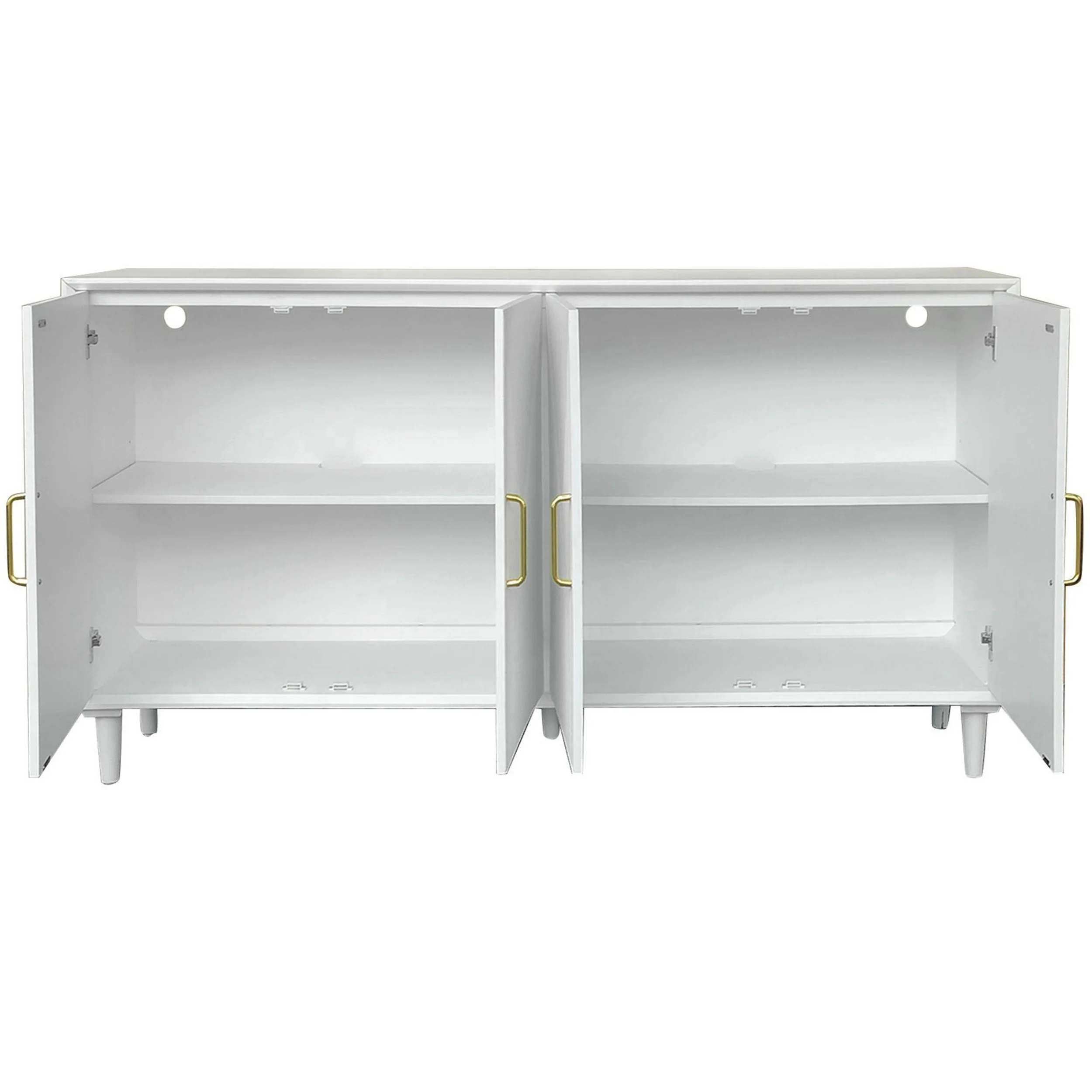 Arvada 4 Door Sideboard, White - Image 3