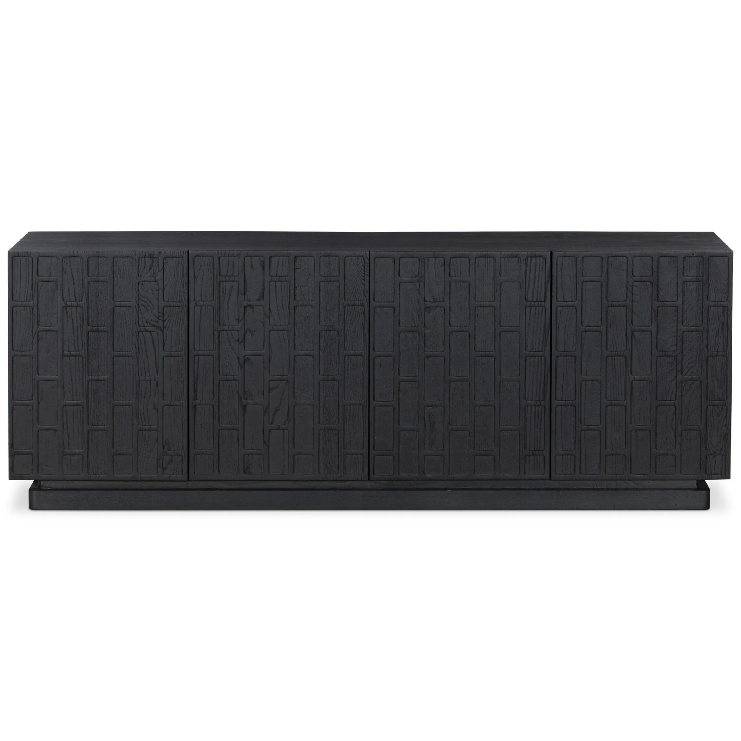 Ashbury Media Console, Black by Four Hands - Image 2