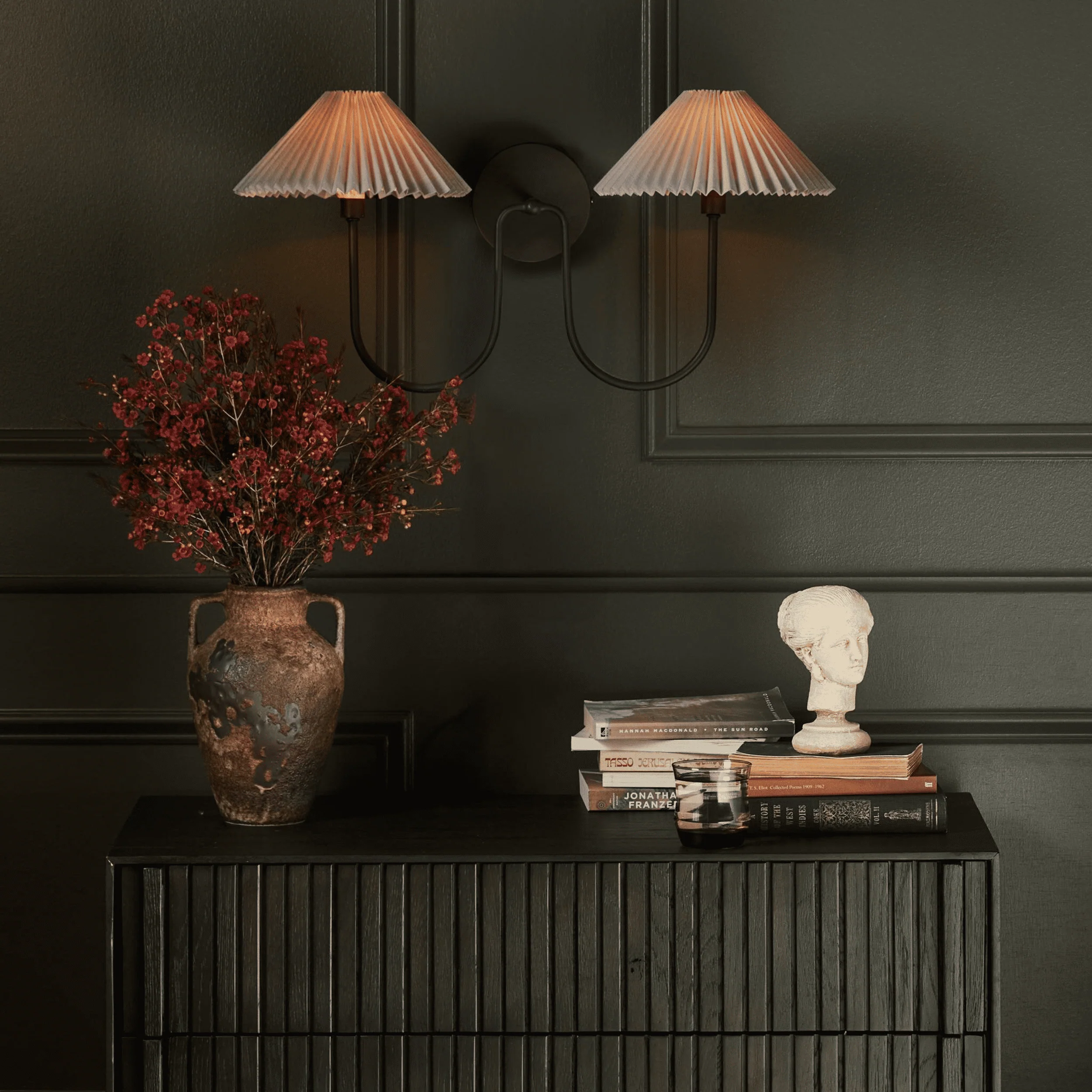 Ashby Double Sconce, Bronze by Four Hands - Image 6