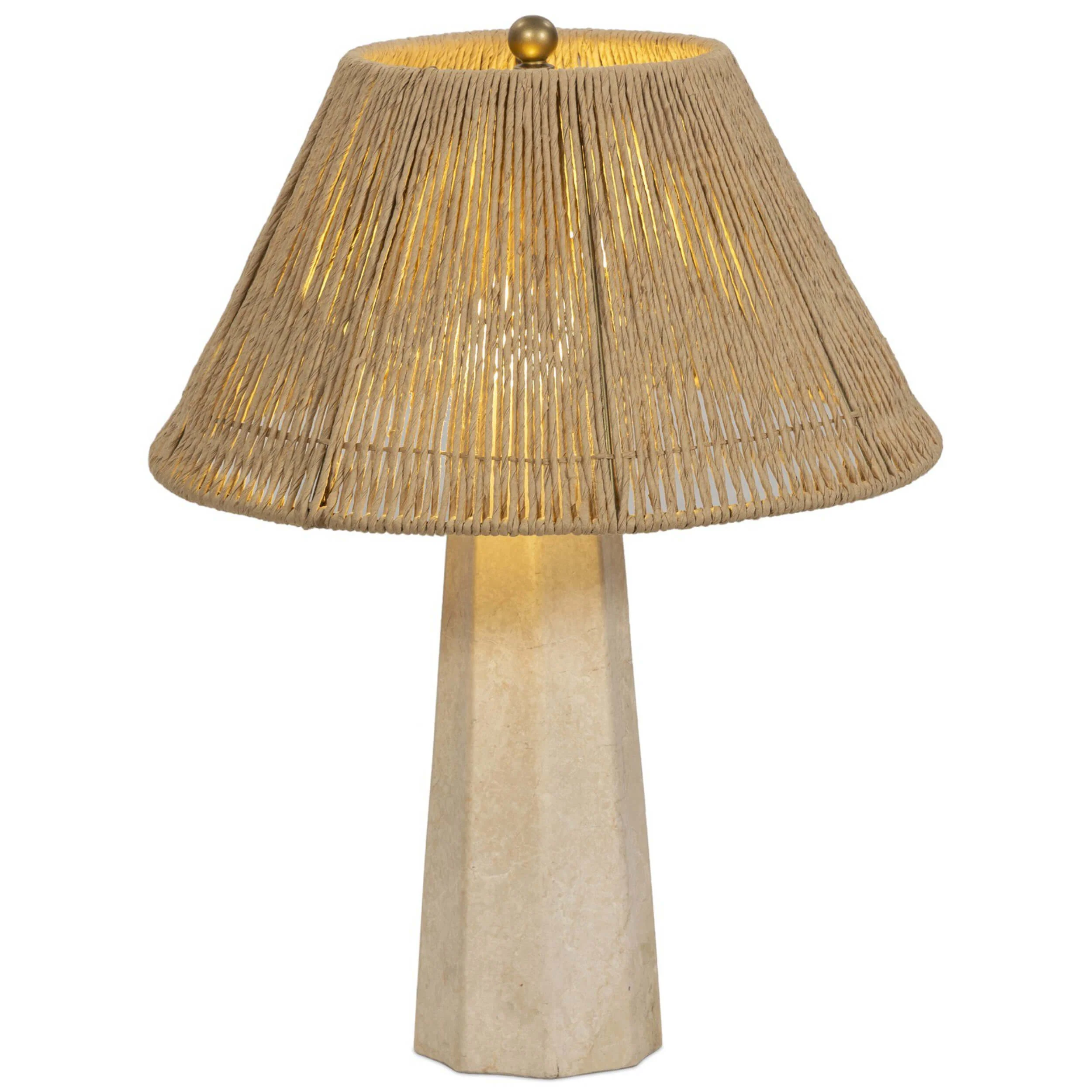 Astra Table Lamp, Cream by Four Hands - Image 2