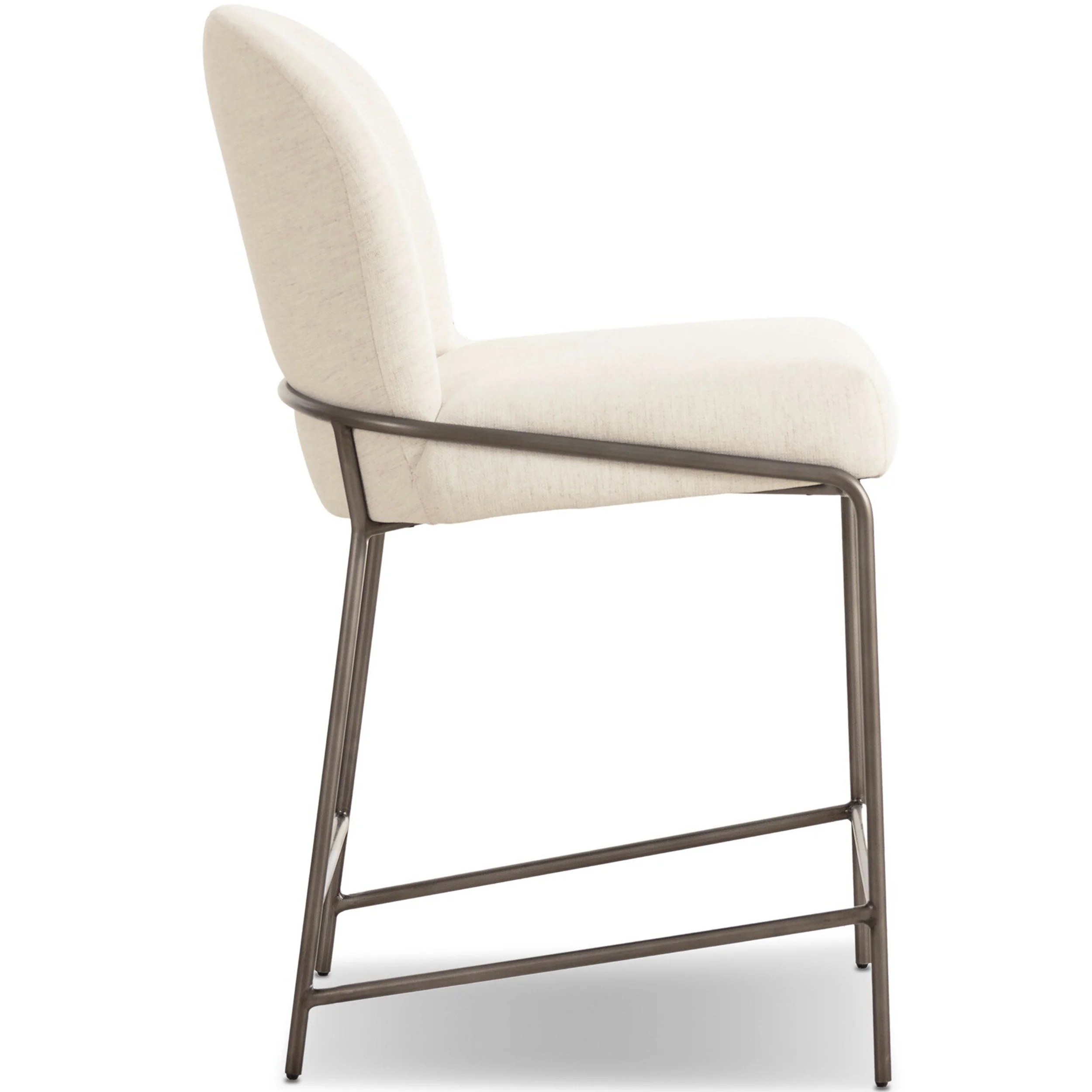 Astrud Counter Stool, Nomad Snow by Four Hands - Image 3