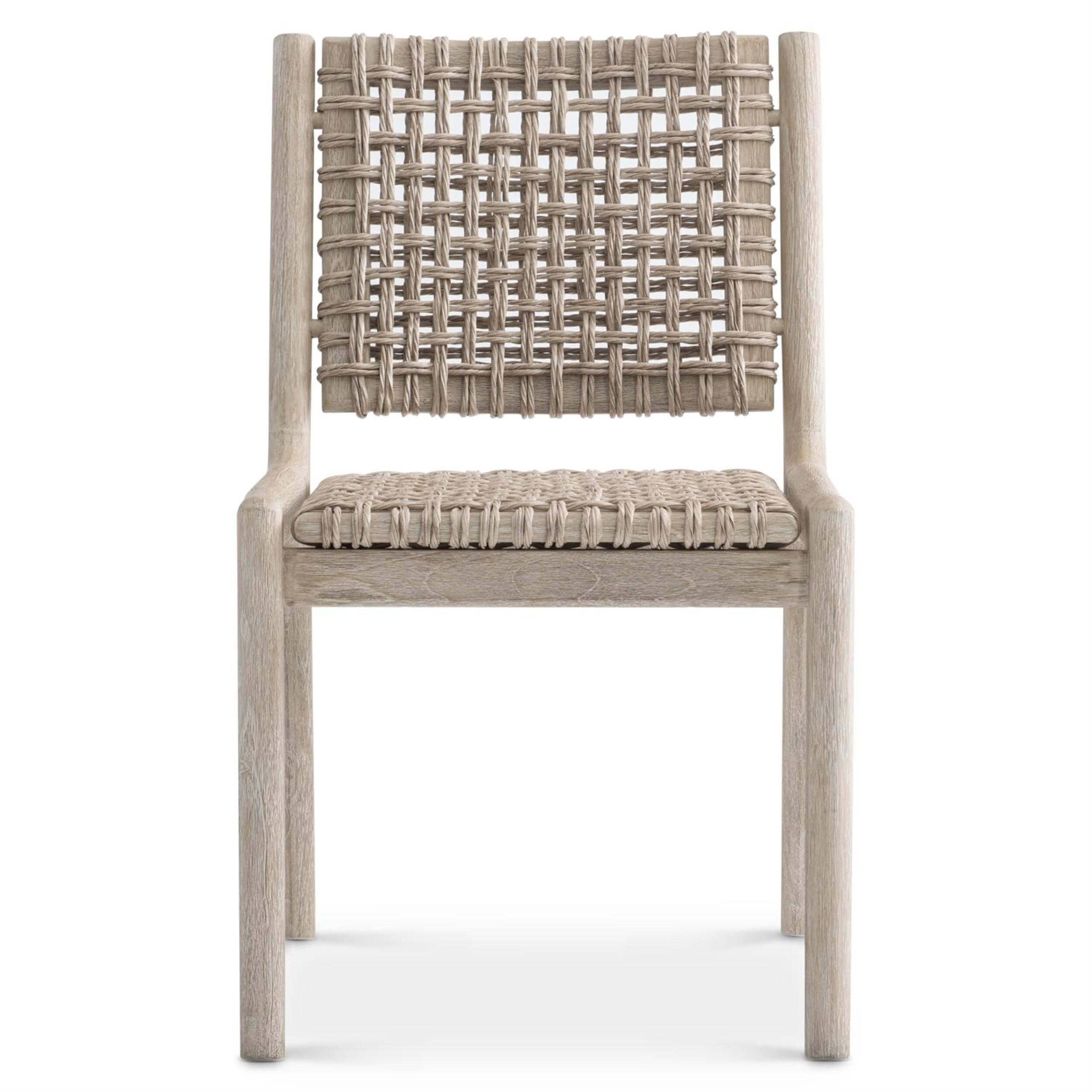 Atlas Outdoor Side Chair, Sea Oat, Set of 2 - Image 2