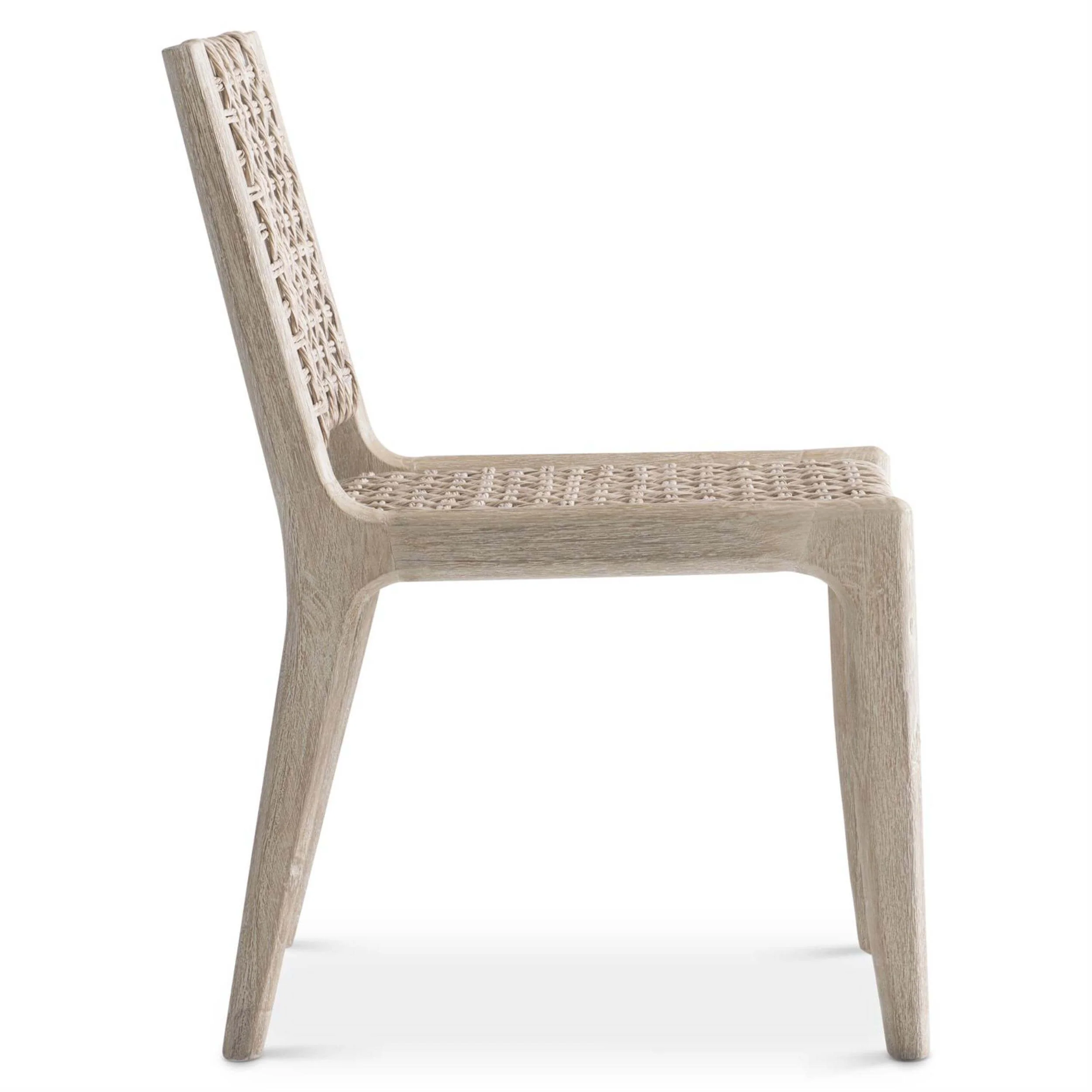 Atlas Outdoor Side Chair, Sea Oat, Set of 2 - Image 4