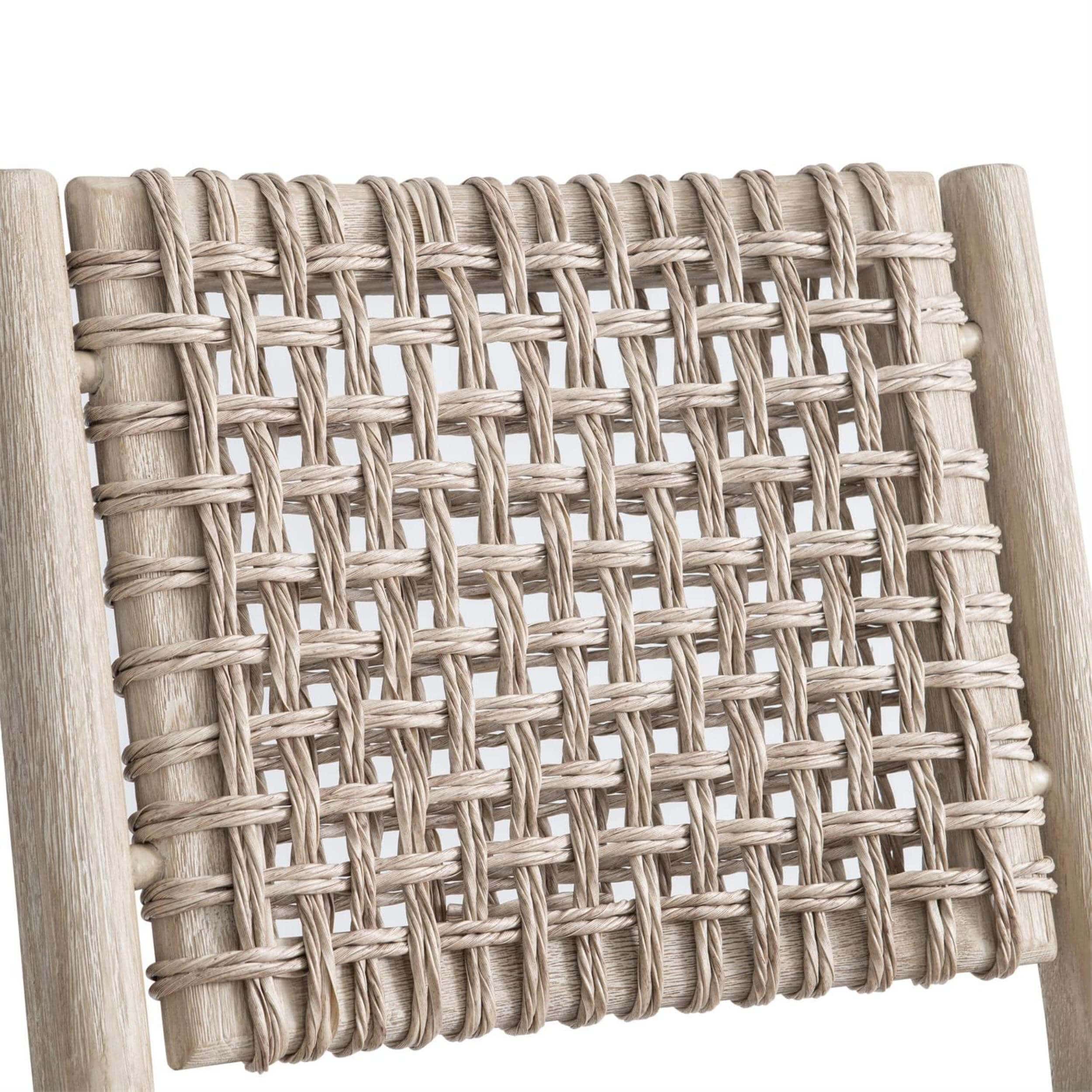 Atlas Outdoor Side Chair, Sea Oat, Set of 2 - Image 5