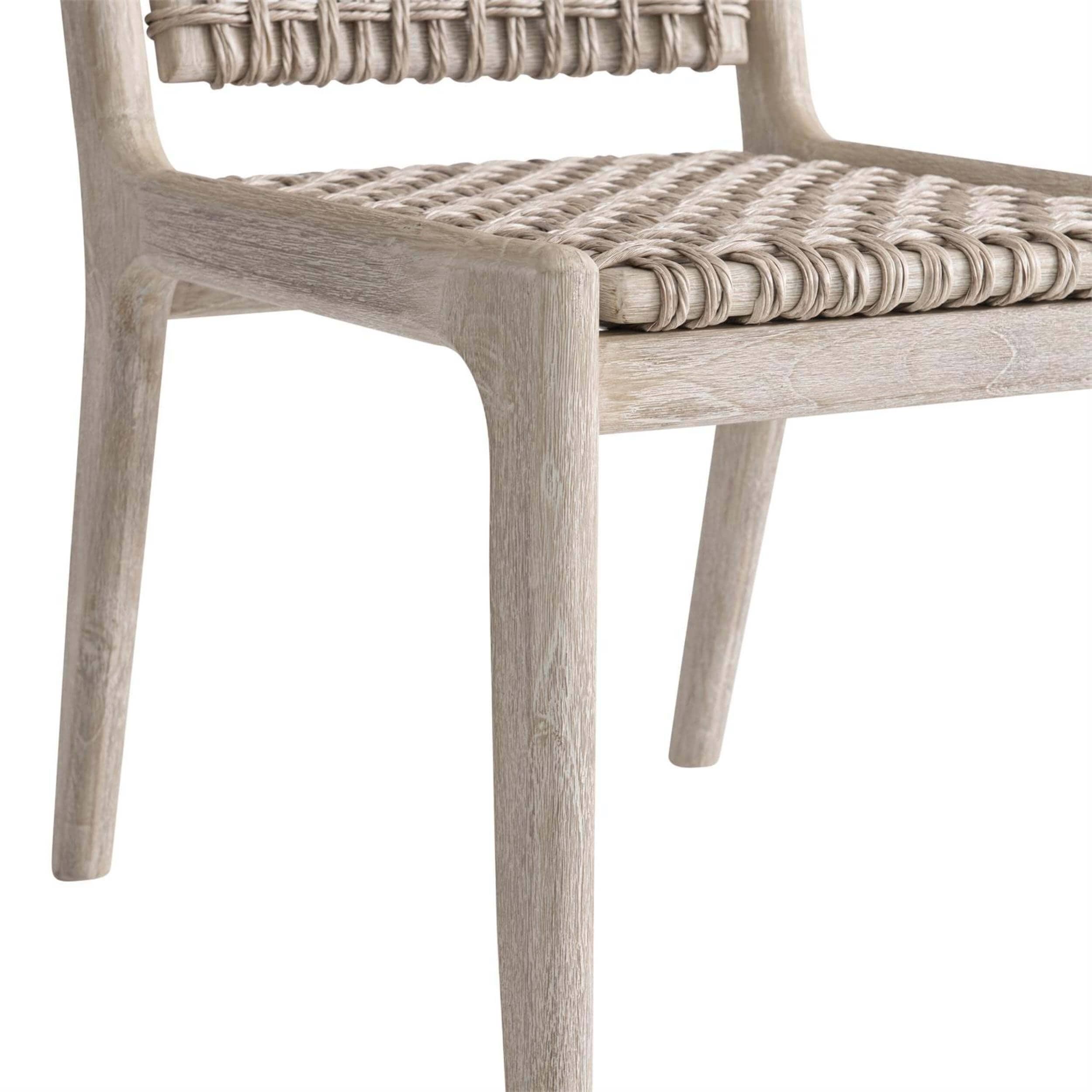 Atlas Outdoor Side Chair, Sea Oat, Set of 2 - Image 6